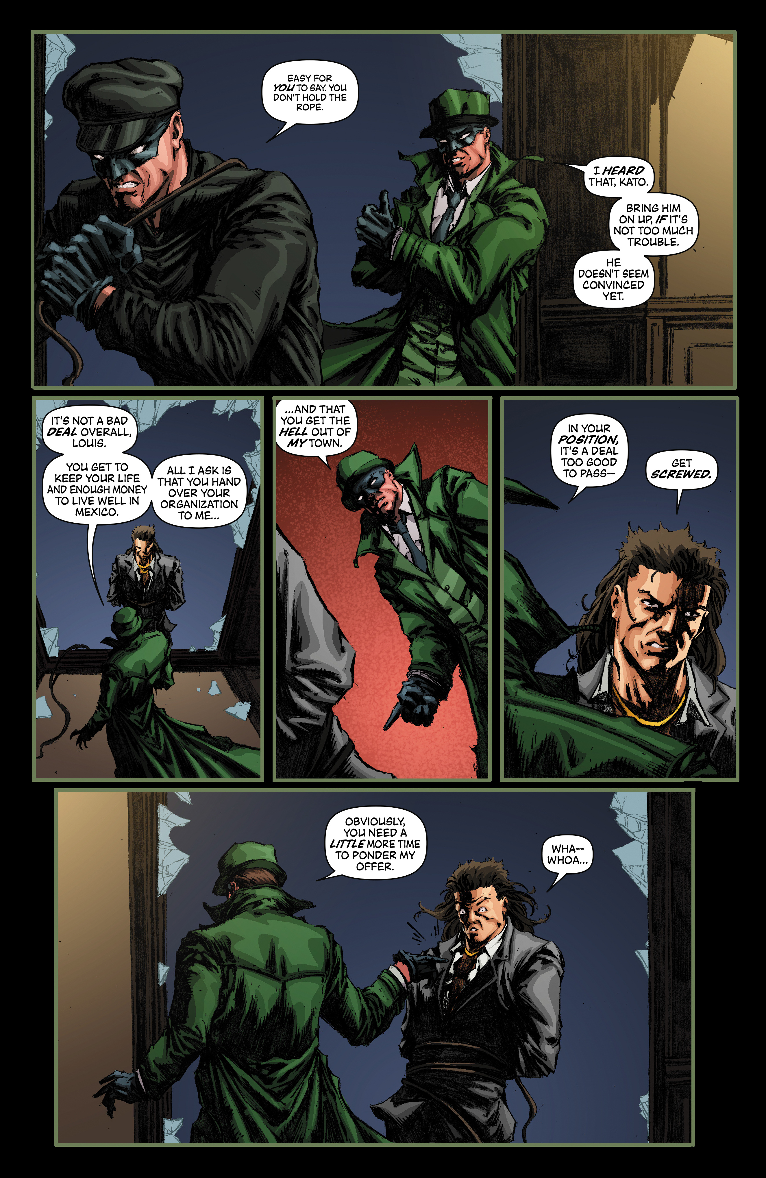 Read online Green Hornet: Blood Ties comic -  Issue #2 - 6