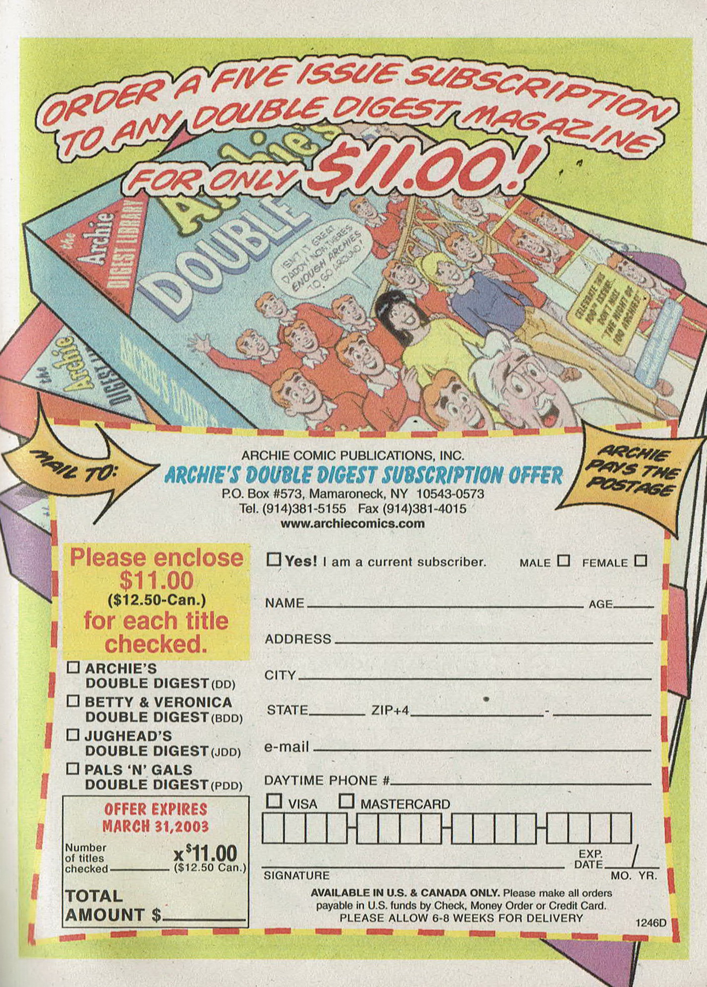 Read online Archie's Pals 'n' Gals Double Digest Magazine comic -  Issue #71 - 48