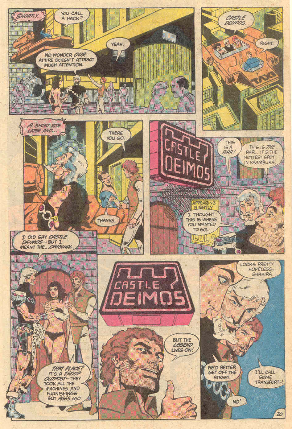 Read online Warlord (1976) comic -  Issue #71 - 19