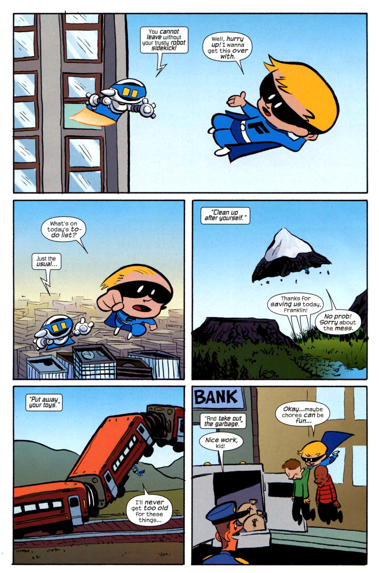 Read online Franklin Richards: Sons Of Geniuses comic -  Issue # Full - 9