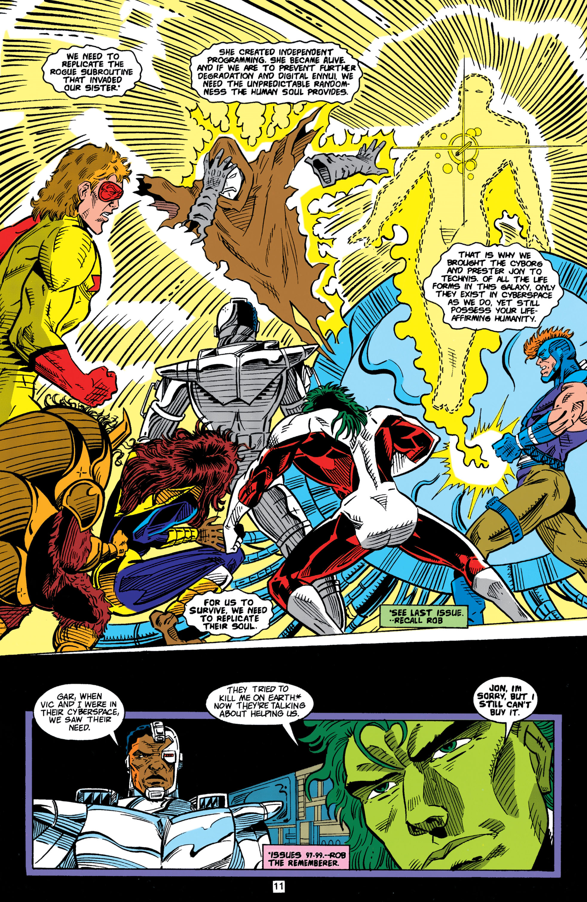 Read online The New Titans (1988) comic -  Issue #105 - 12