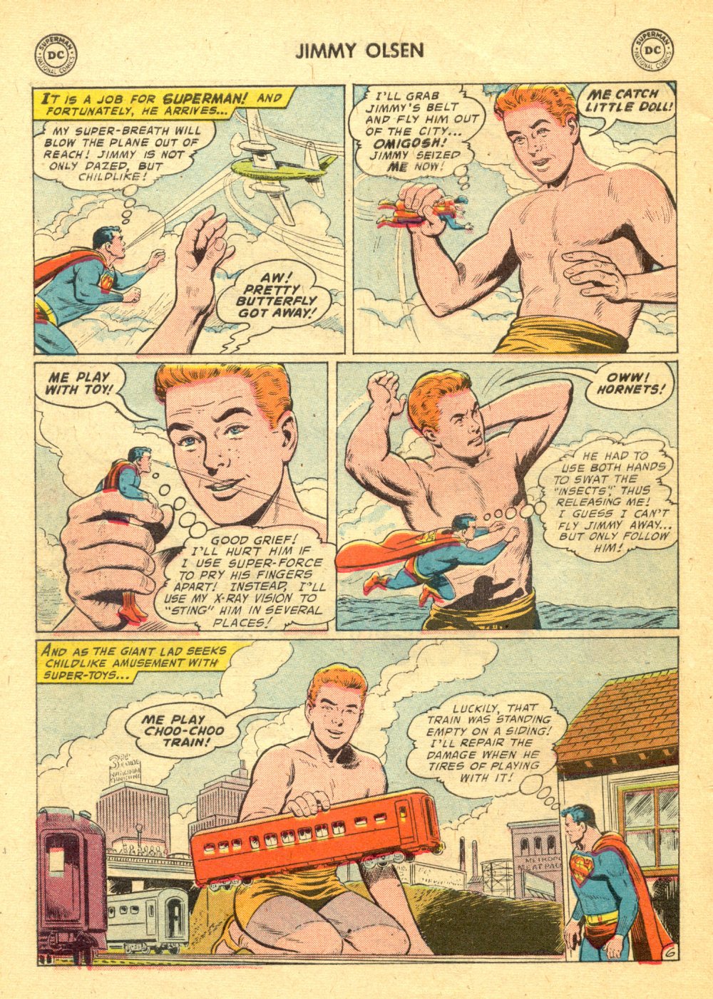 Read online Superman's Pal Jimmy Olsen comic -  Issue #28 - 30