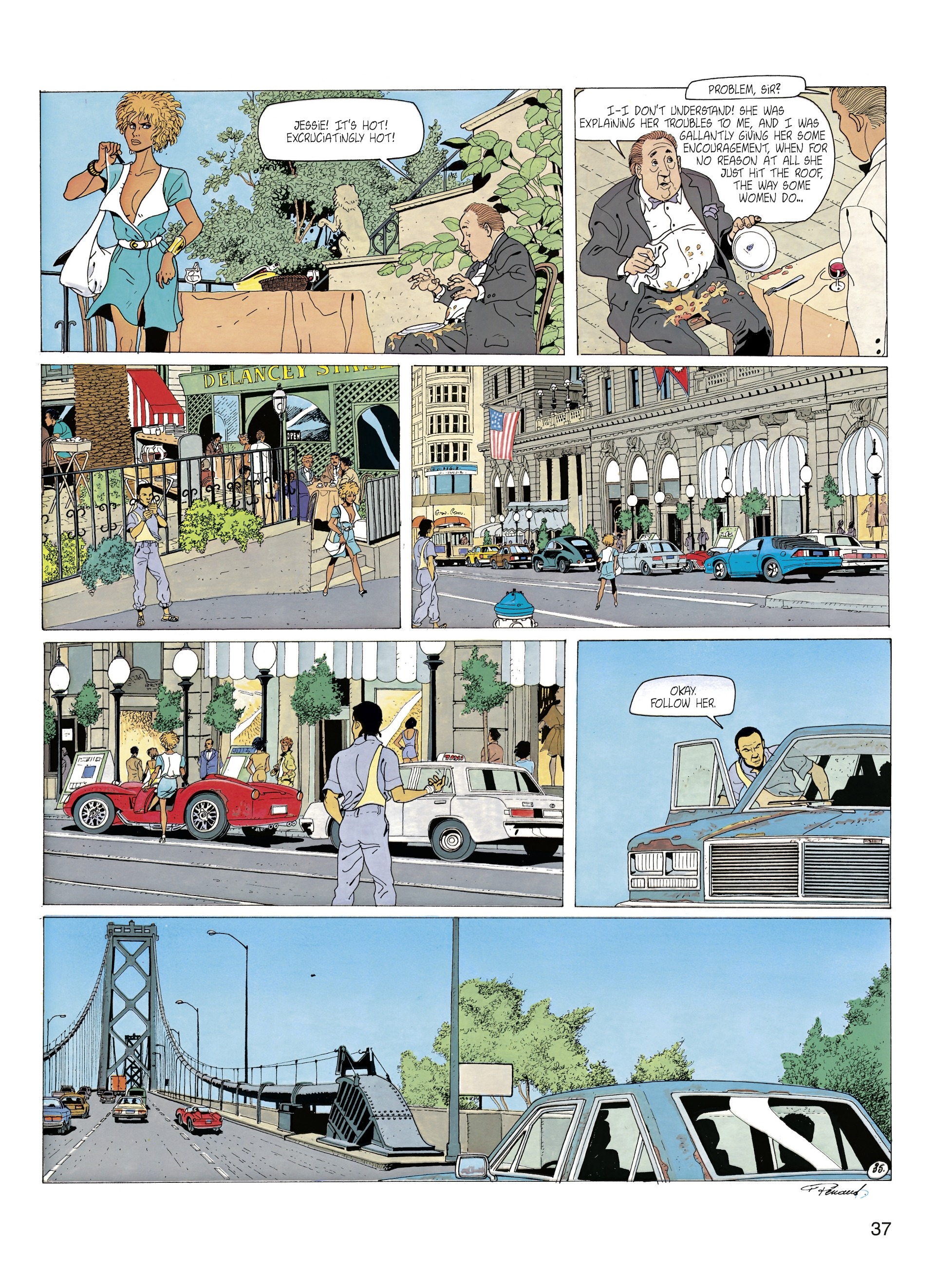 Read online Jessica Blandy comic -  Issue #1 - 37