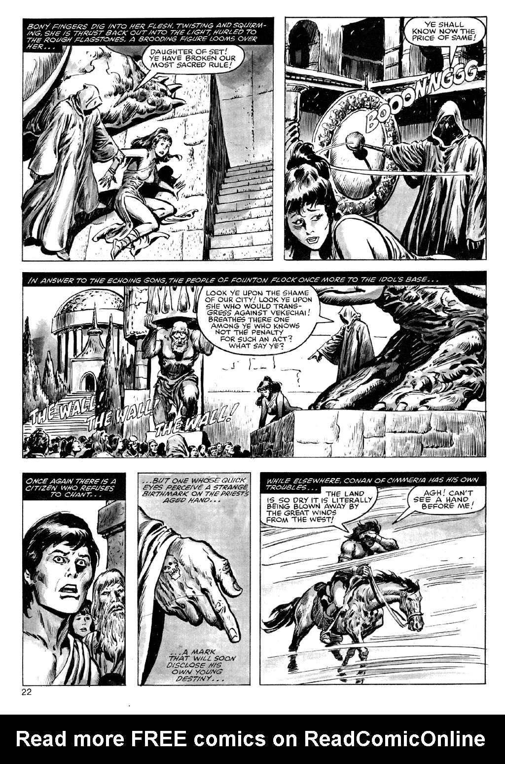 Read online The Savage Sword Of Conan comic -  Issue #72 - 22