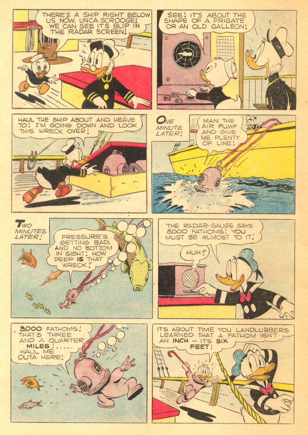 Read online Uncle Scrooge (1953) comic -  Issue #3 - 8