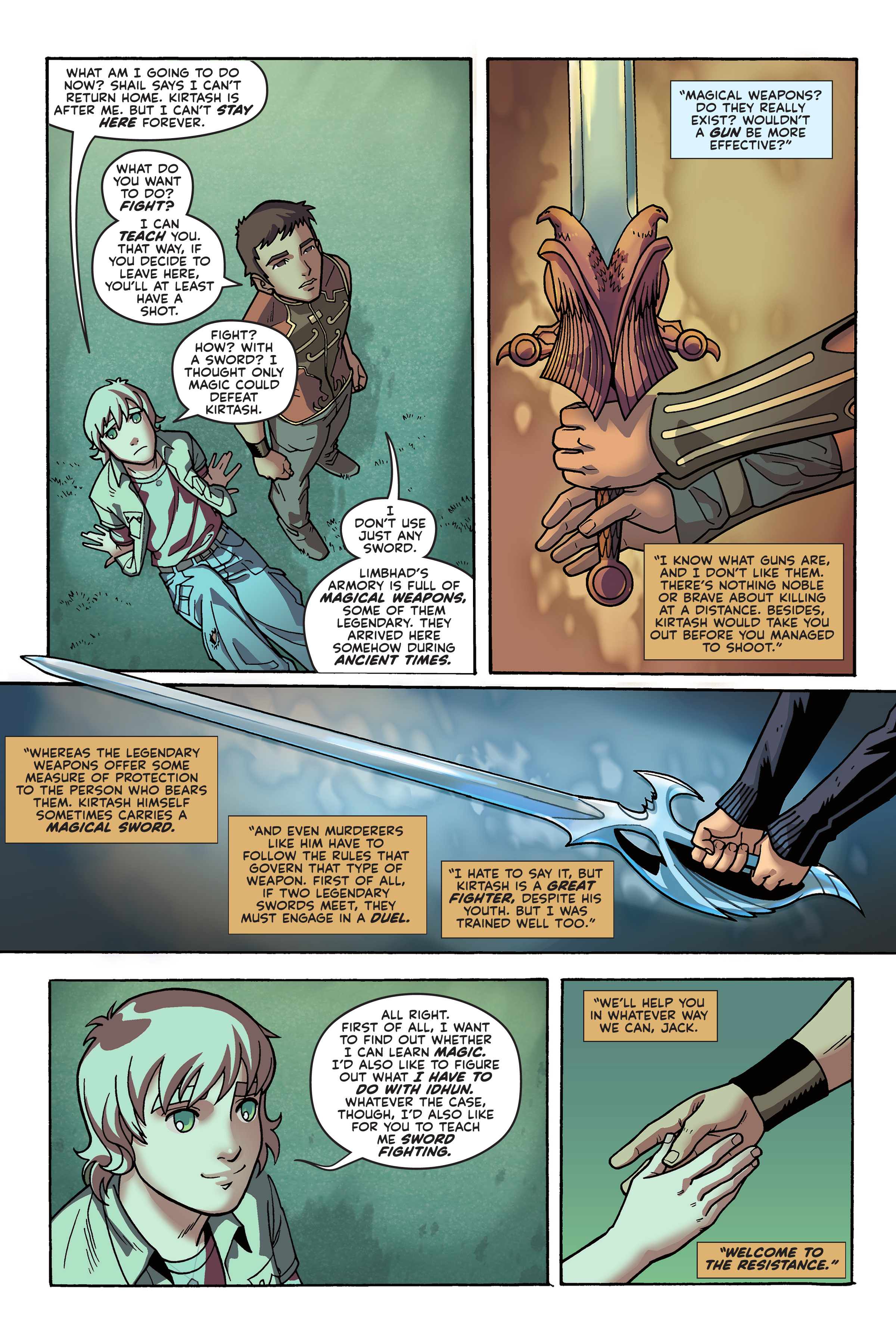 Read online The Idhun Chronicles comic -  Issue # TPB 1 - 36