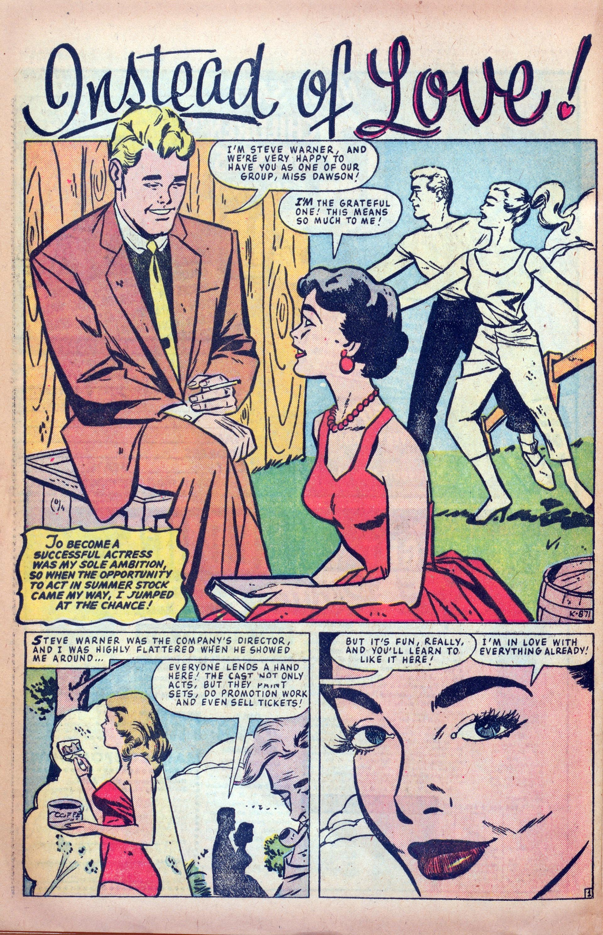 Read online Love Romances comic -  Issue #63 - 28