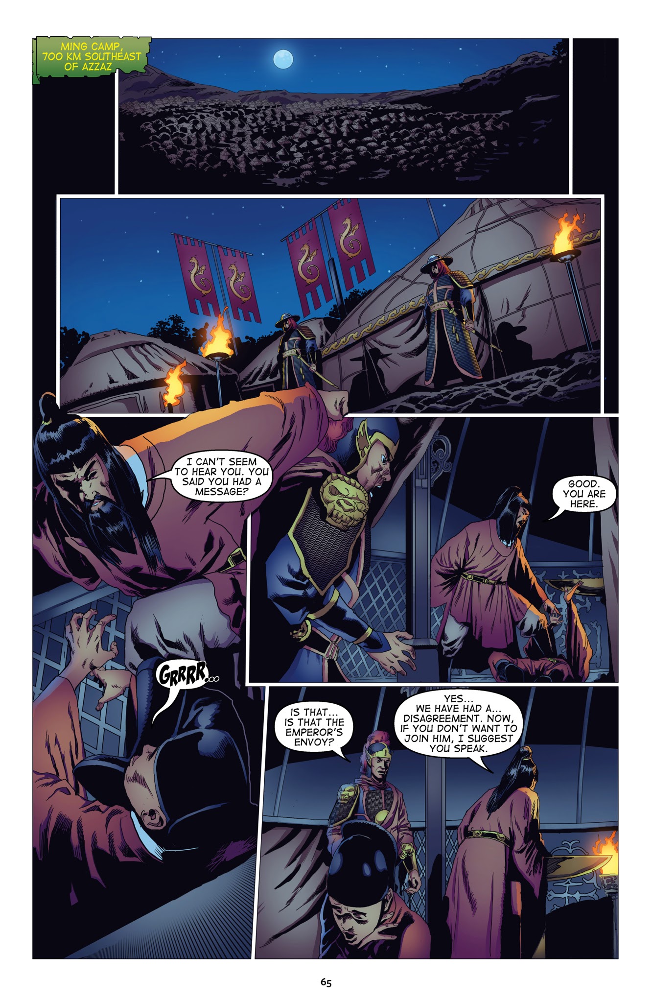 Read online Malika: Warrior Queen comic -  Issue # TPB 1 (Part 1) - 67