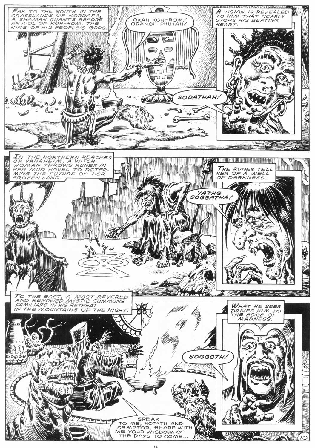 Read online The Savage Sword Of Conan comic -  Issue #152 - 16