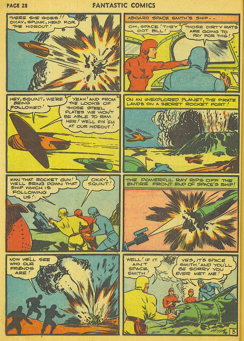 Read online Fantastic Comics comic -  Issue #15 - 22