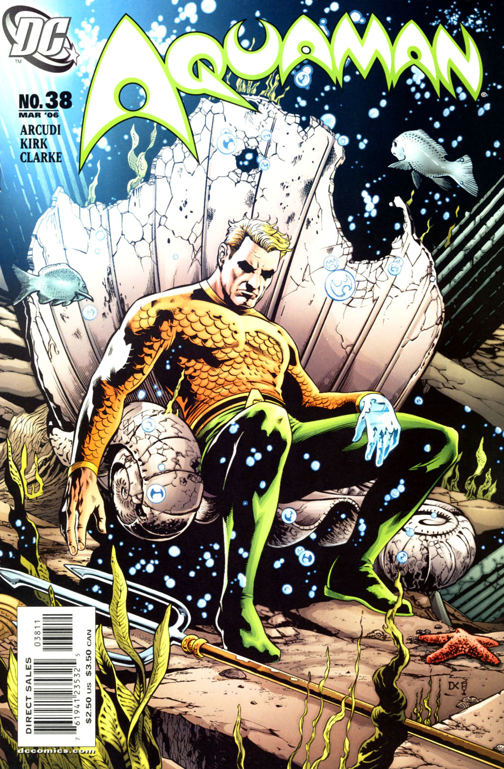 Read online Aquaman (2003) comic -  Issue #38 - 1