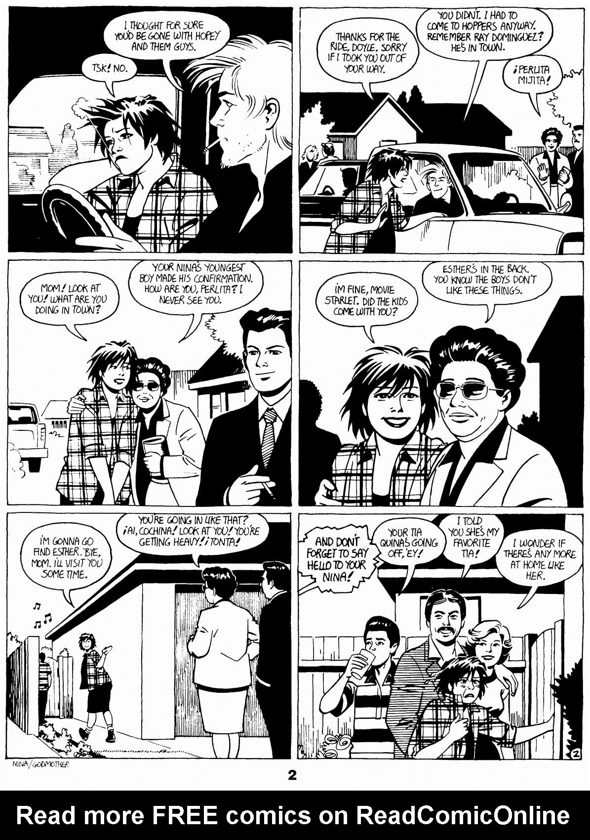 Read online Love and Rockets (1982) comic -  Issue #20 - 5