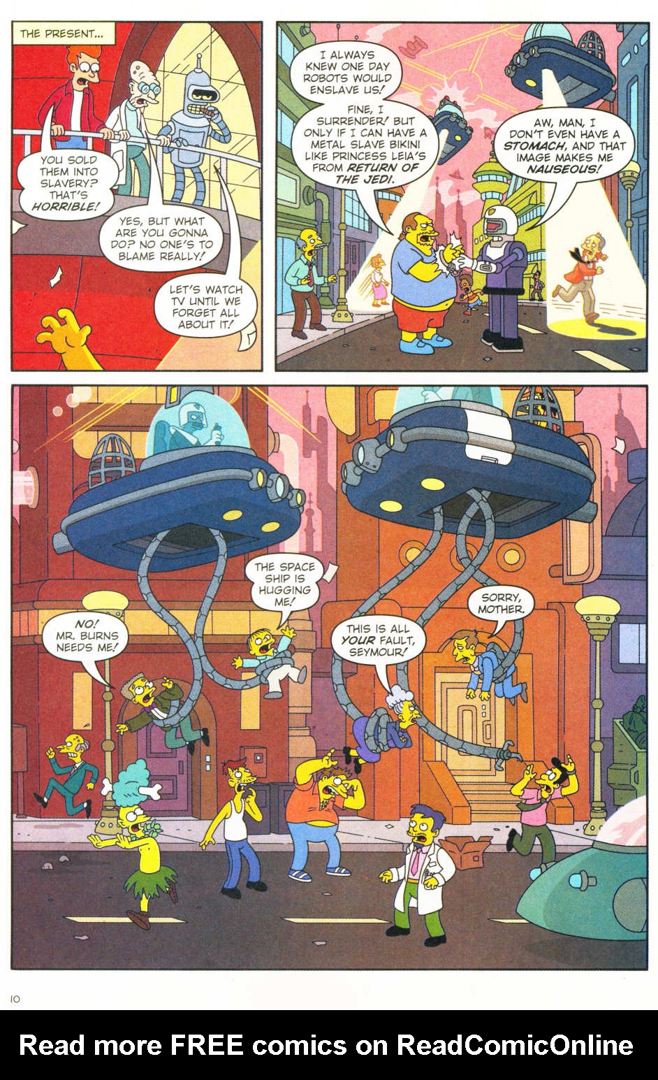 Read online Futurama Comics comic -  Issue #19b - 11