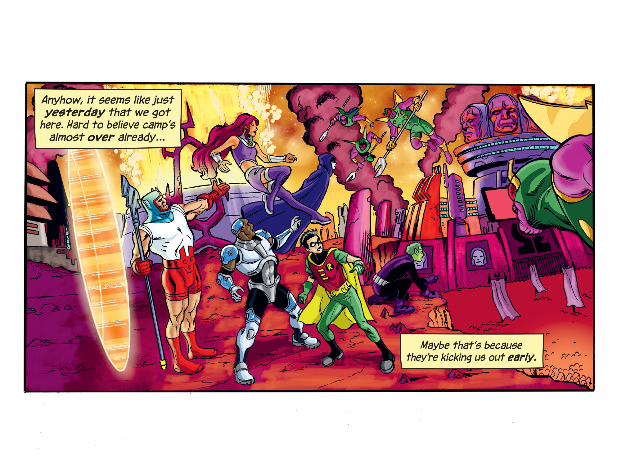 Read online Teen Titans Go! To Camp comic -  Issue #14 - 5