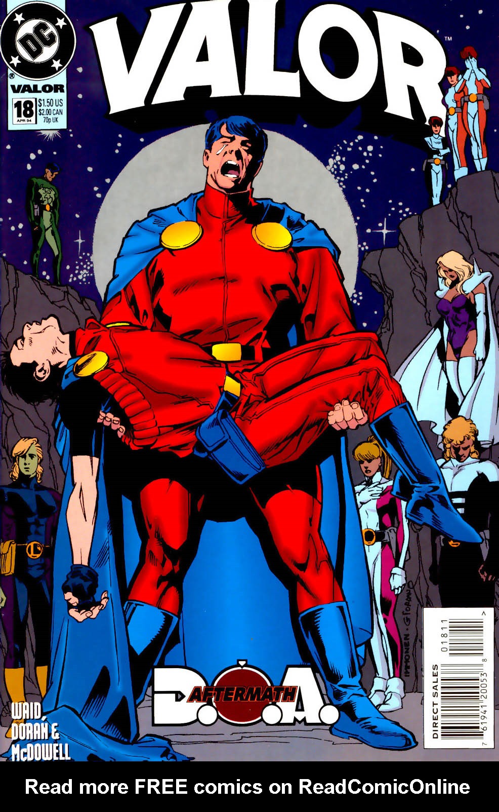 Read online Valor (1992) comic -  Issue #18 - 1