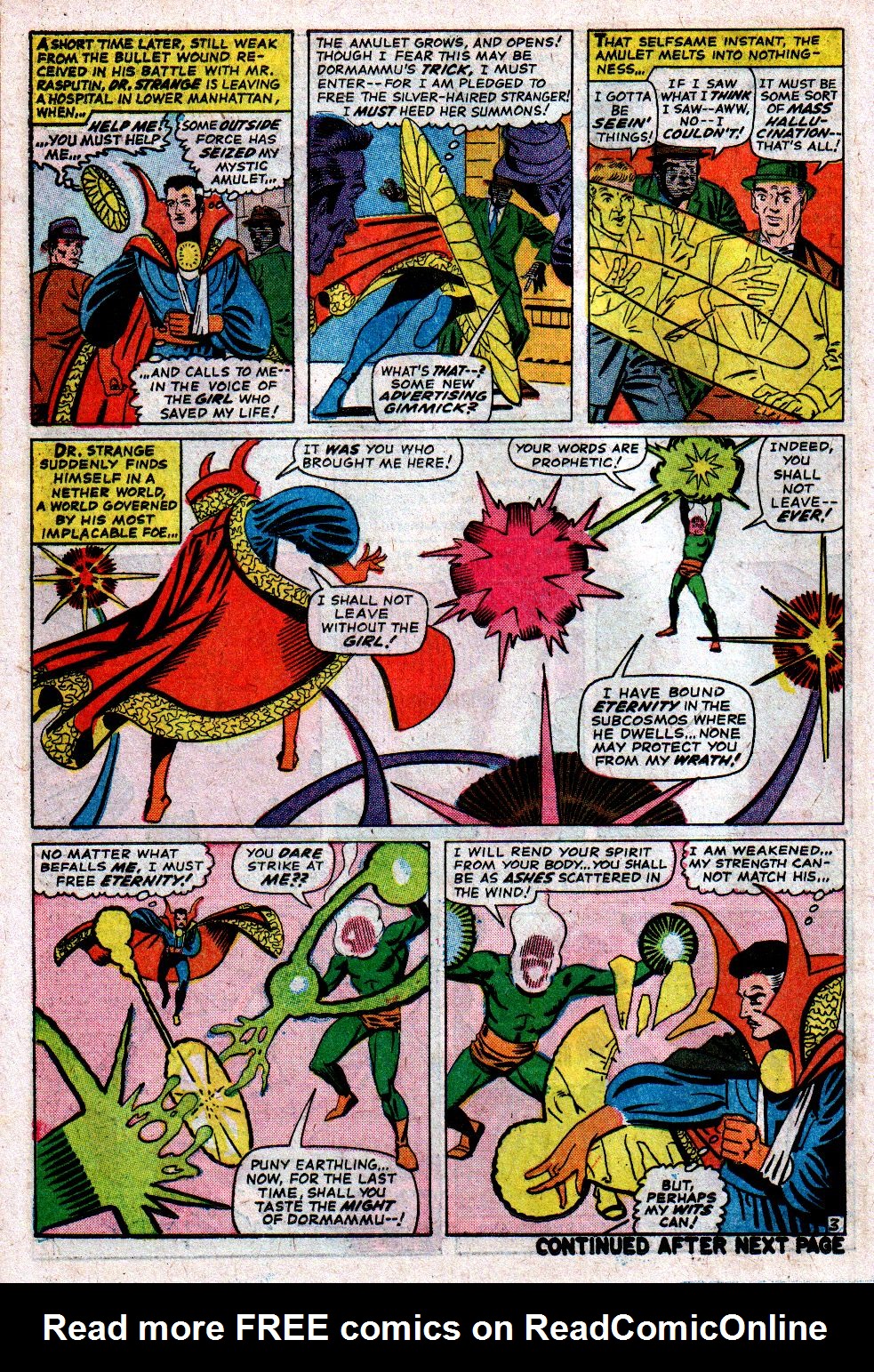 Read online Marvel Masterworks: Doctor Strange comic -  Issue # TPB 2 - 47