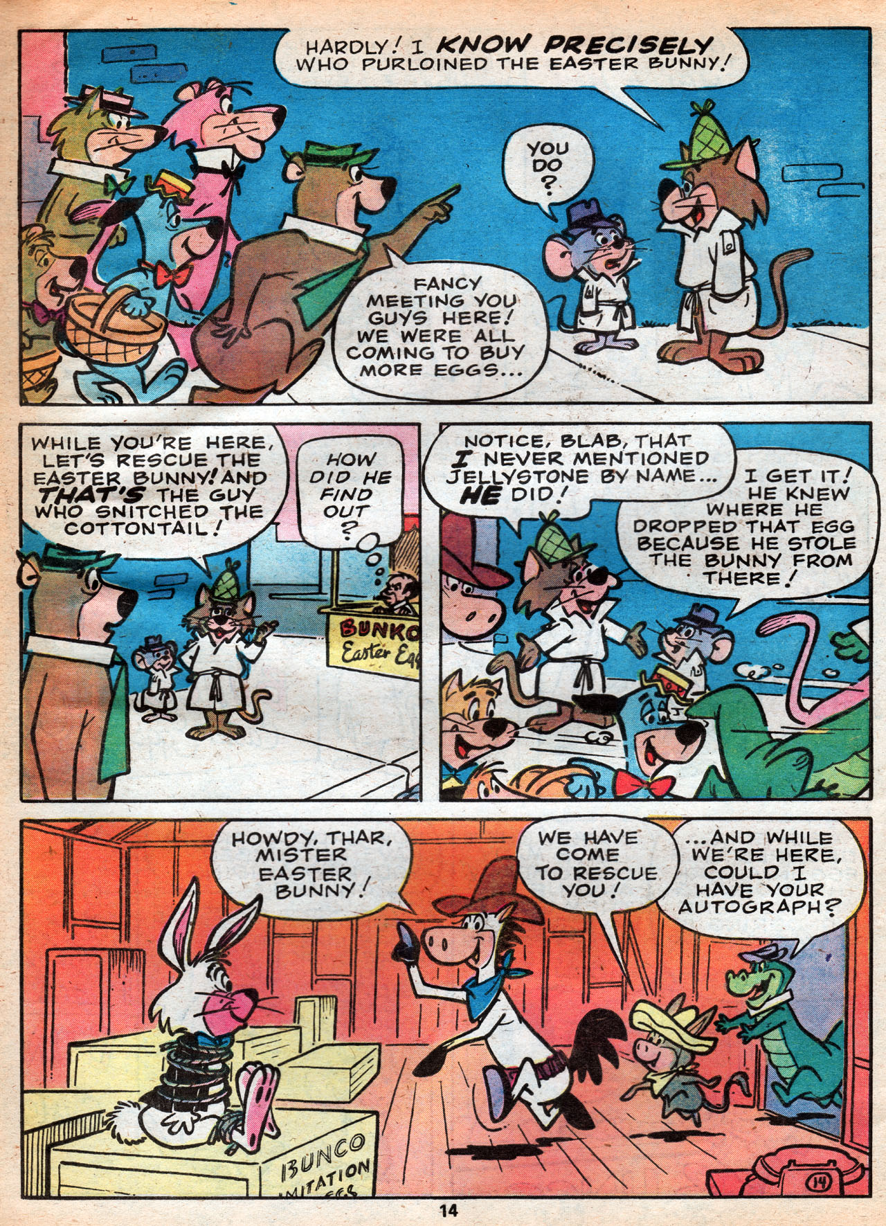 Read online Yogi Bear's Easter Parade comic -  Issue # Full - 16
