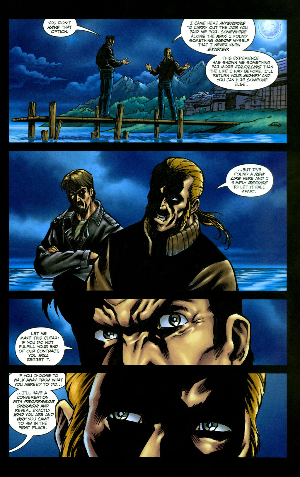 Read online Snake Eyes: Declassified comic -  Issue #4 - 22