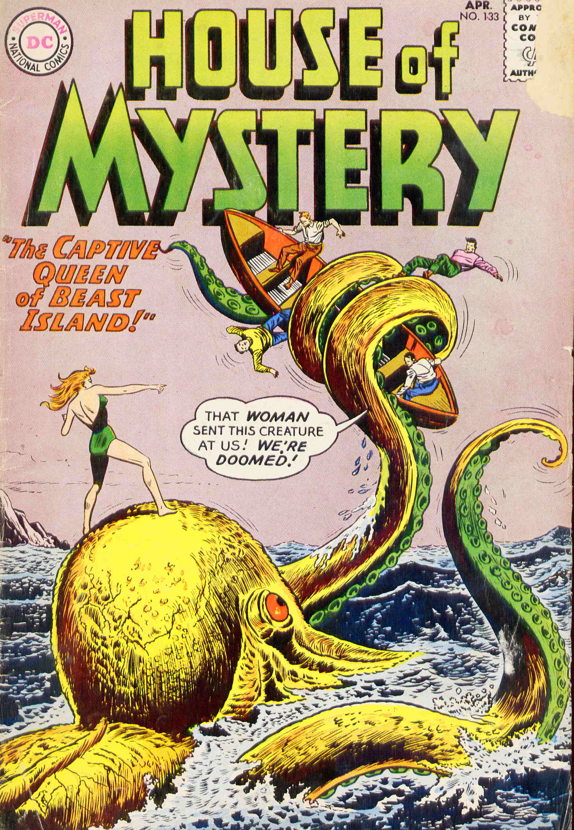 Read online House of Mystery (1951) comic -  Issue #133 - 1