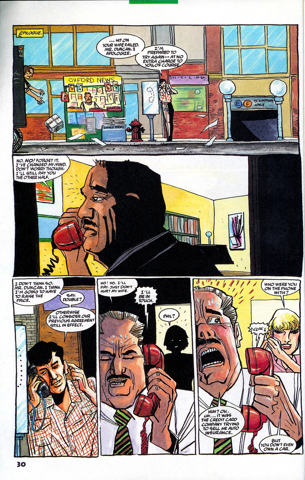 Read online Xombi (1994) comic -  Issue #11 - 32