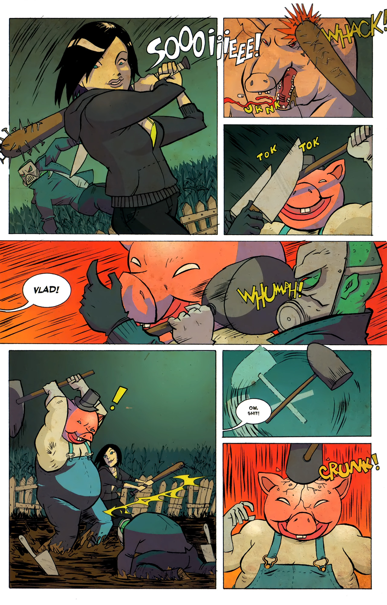 Read online Hack/Slash: Trailers comic -  Issue #2 - 35