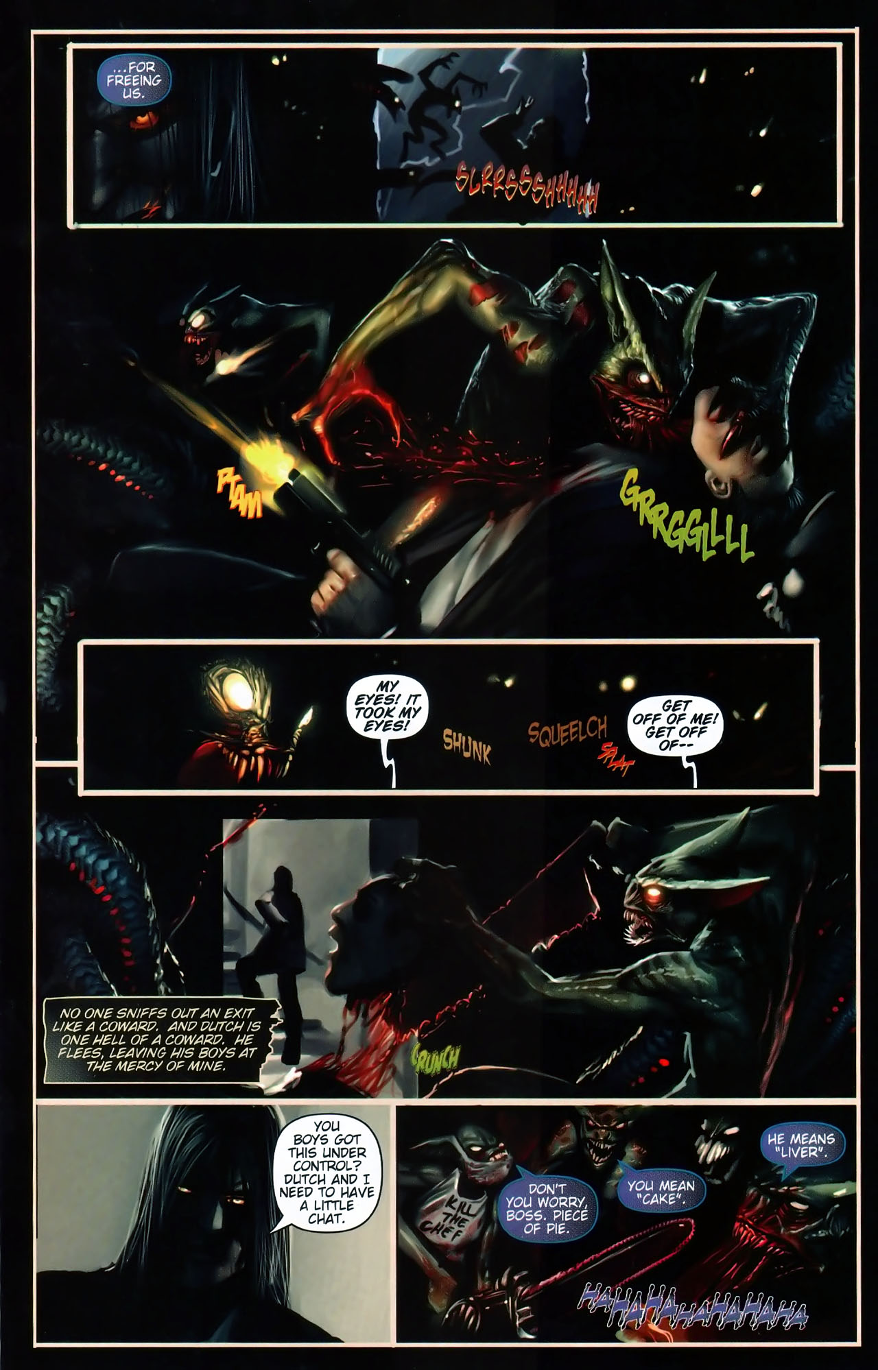 Read online The Darkness: Level comic -  Issue #1 - 19