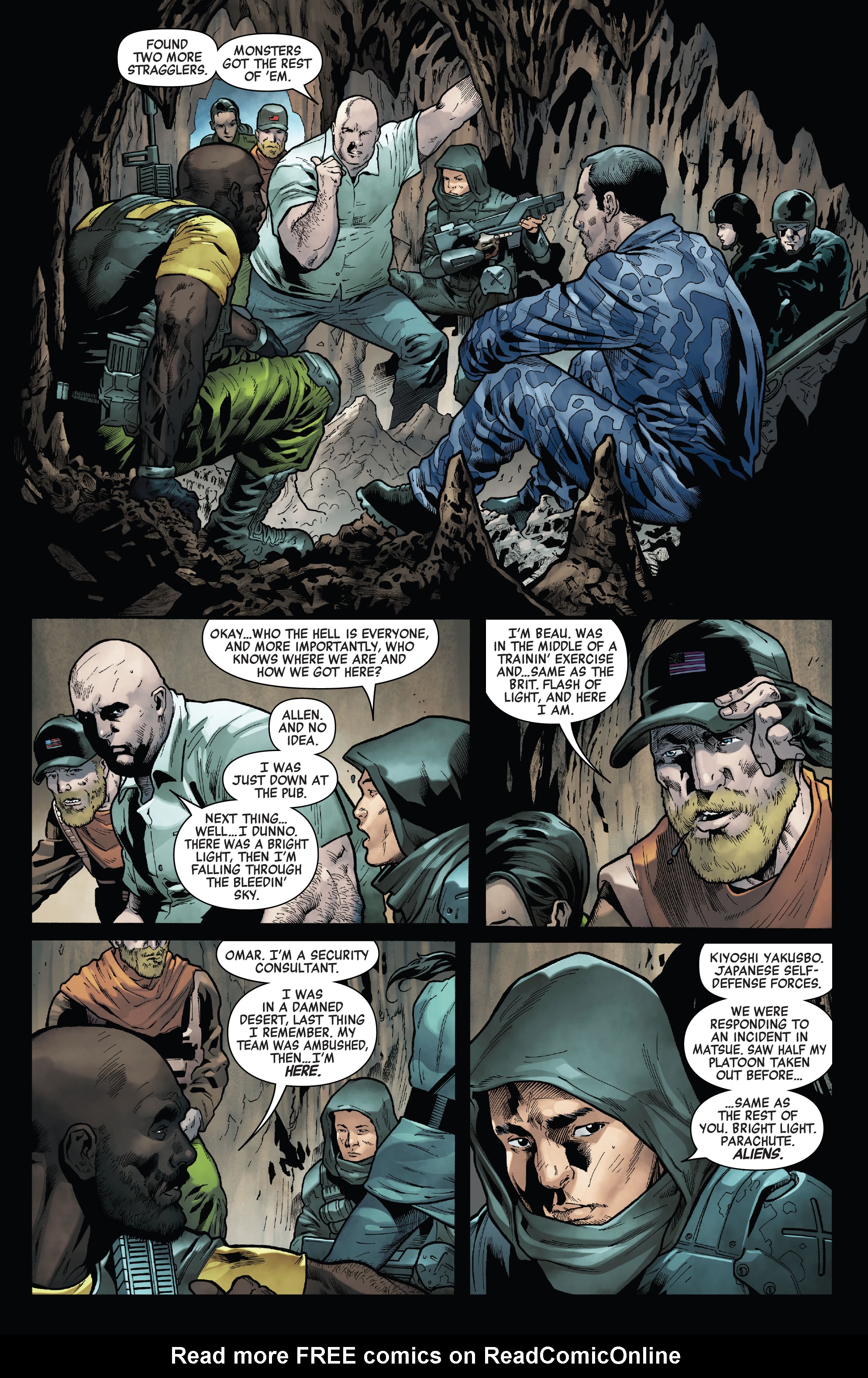 Read online Predator (2023) comic -  Issue #1 - 12