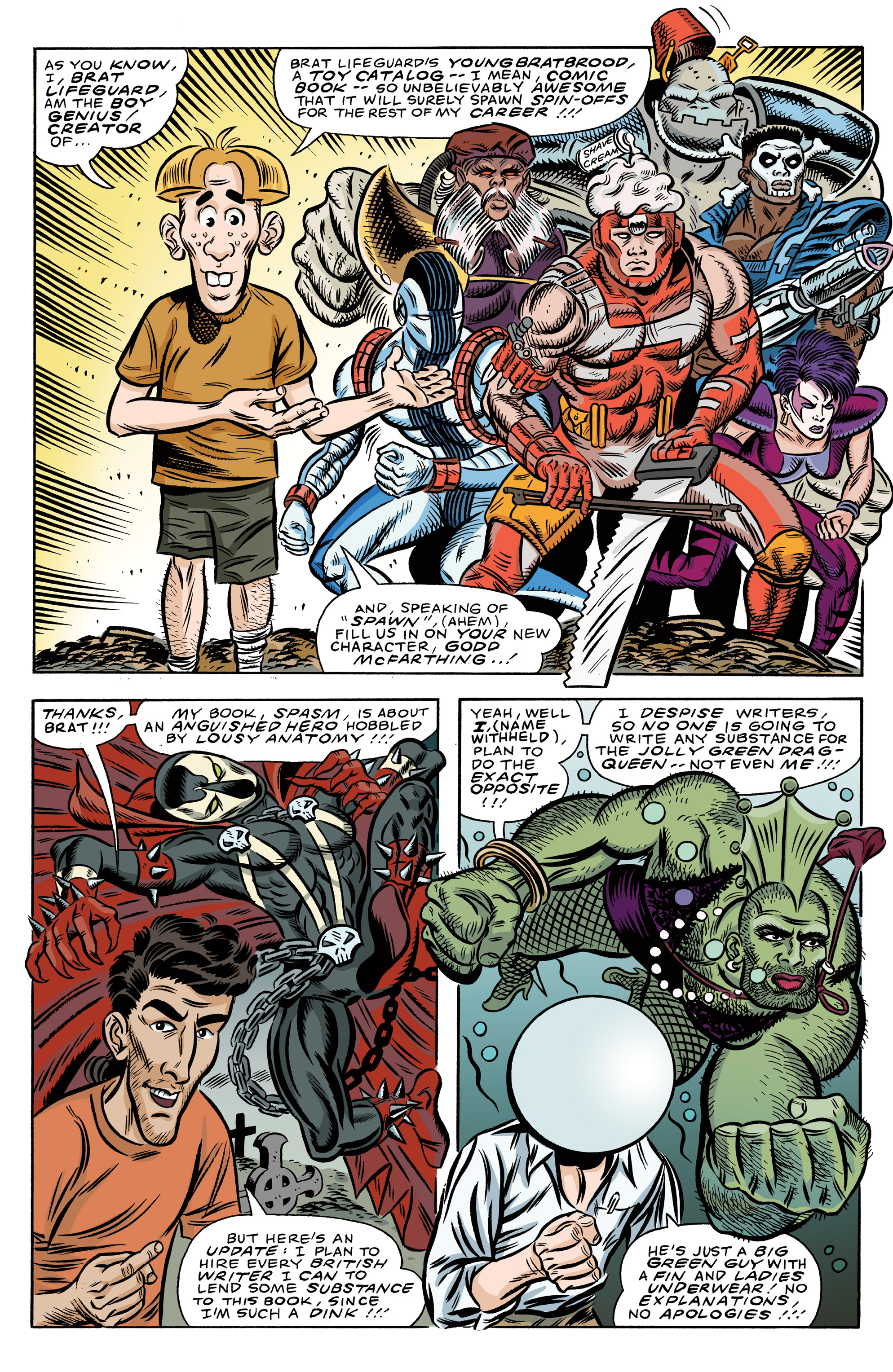 Read online Splitting Image 80-Page Giant comic -  Issue # Full - 30