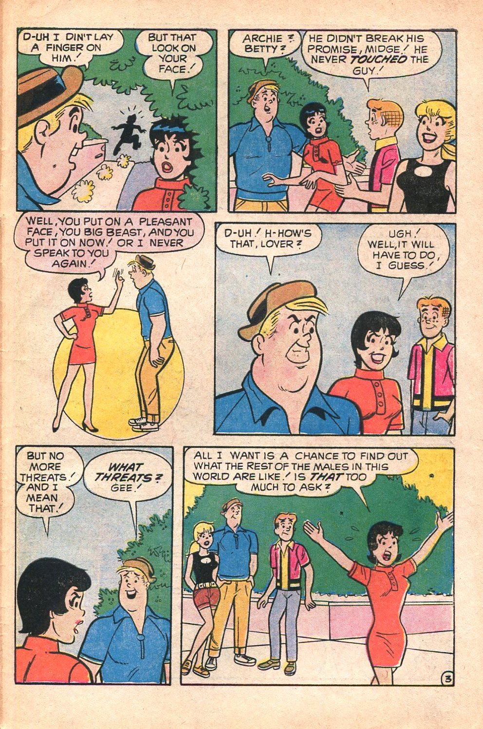 Read online Archie's TV Laugh-Out comic -  Issue #20 - 47