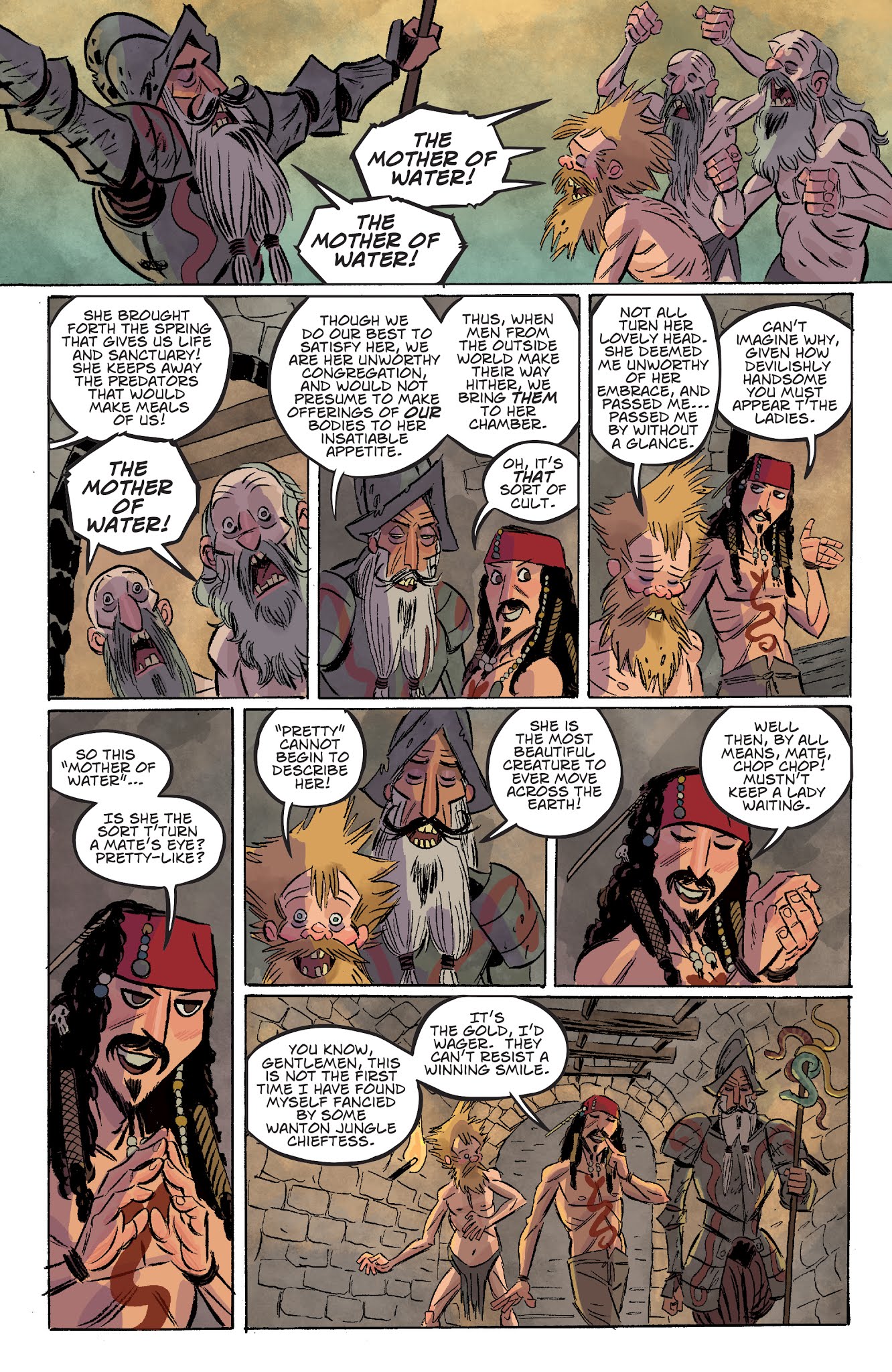 Read online Disney Pirates of the Caribbean comic -  Issue #4 - 14