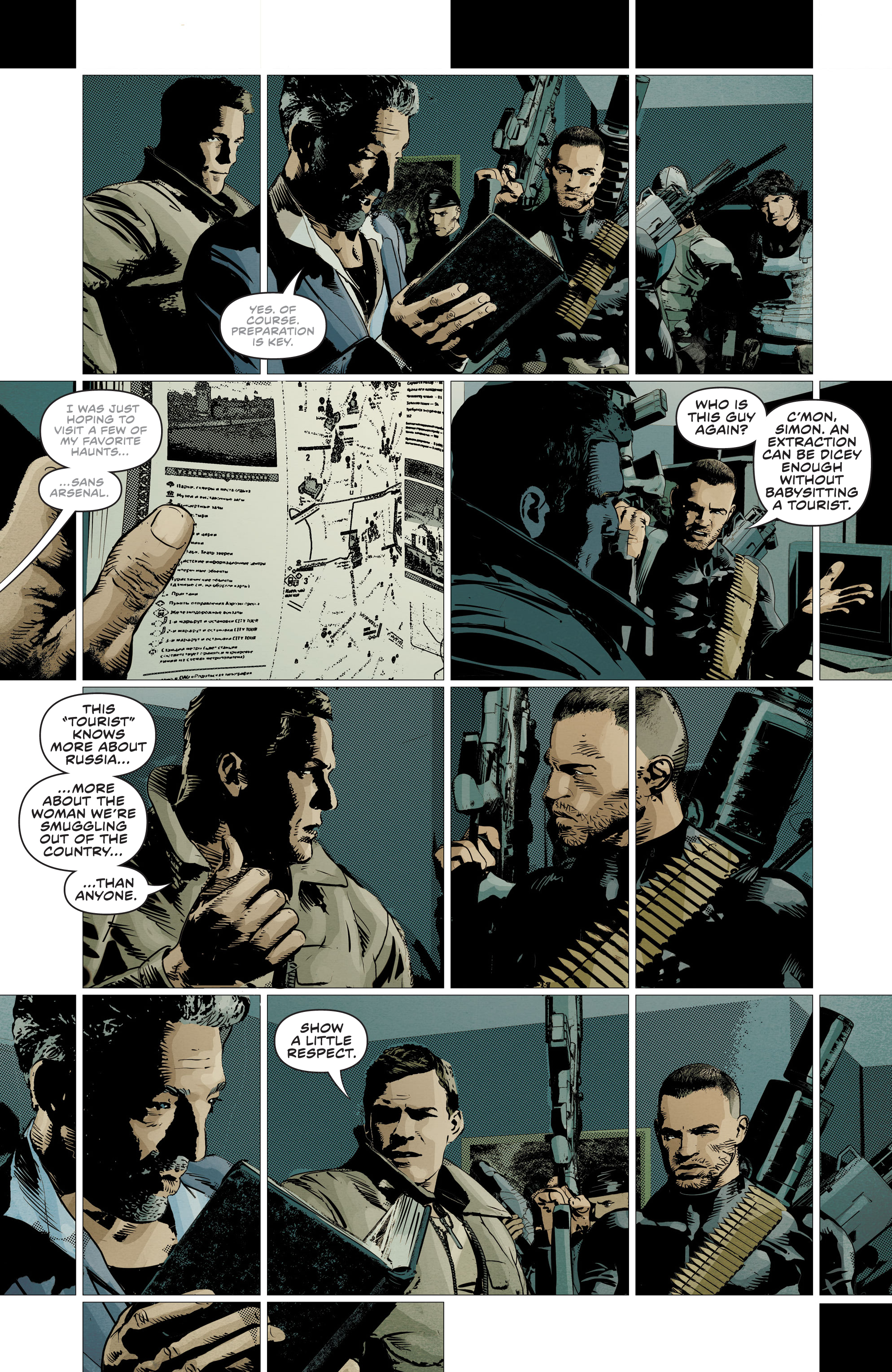 Read online Red Zone comic -  Issue #1 - 12