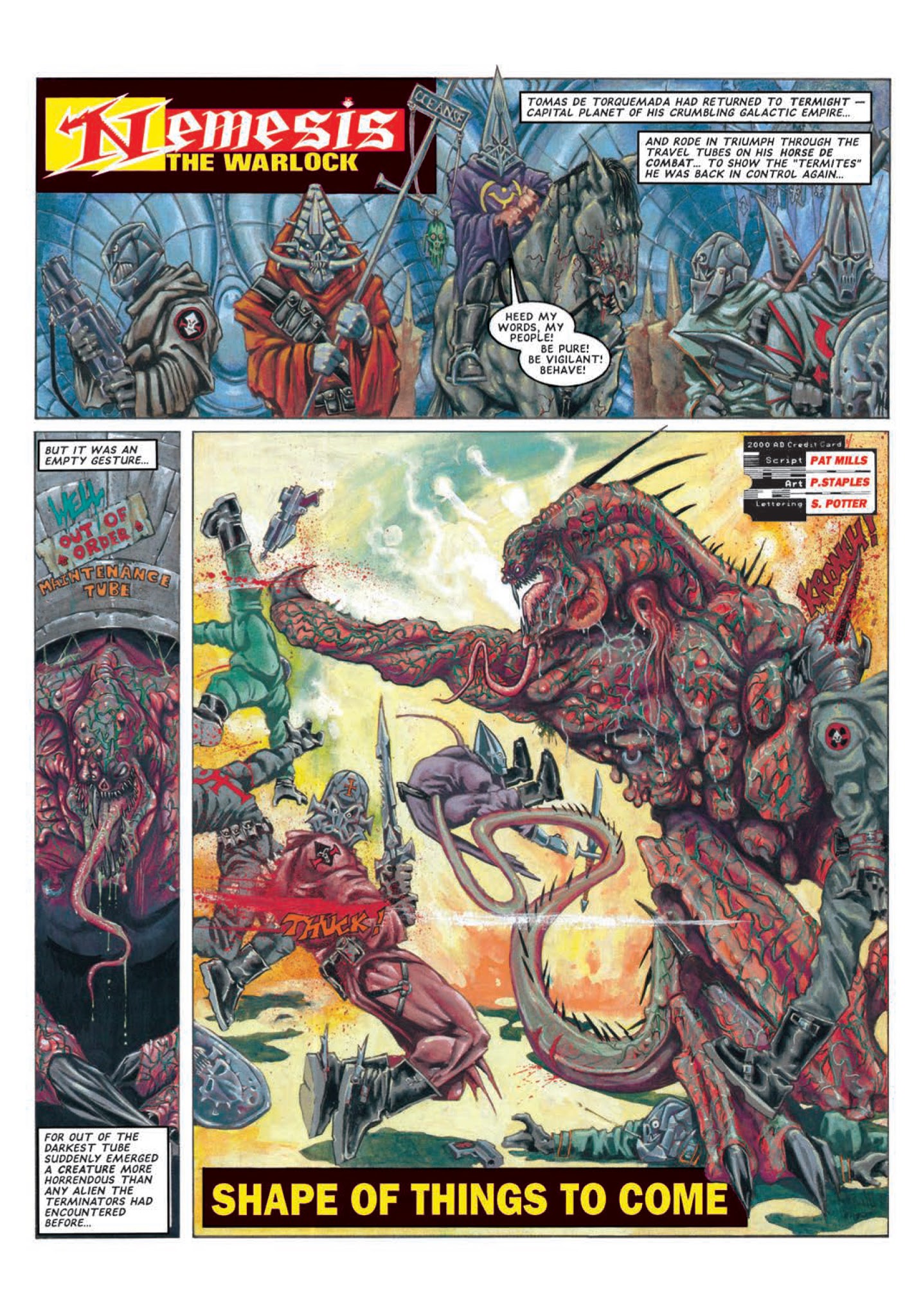 Read online The Complete Nemesis The Warlock comic -  Issue # TPB 3 - 118