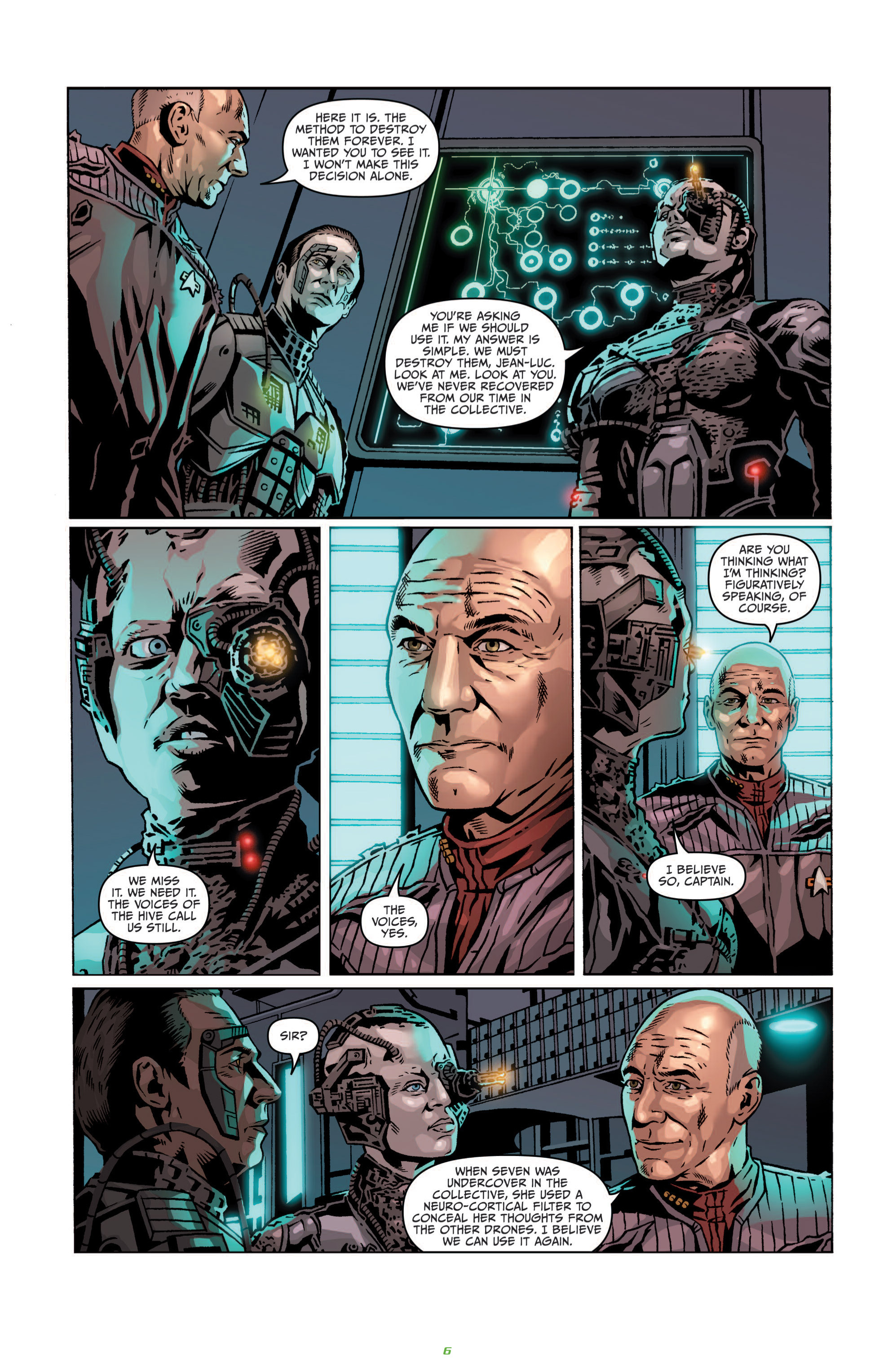 Read online Star Trek: The Next Generation - Hive comic -  Issue #4 - 9