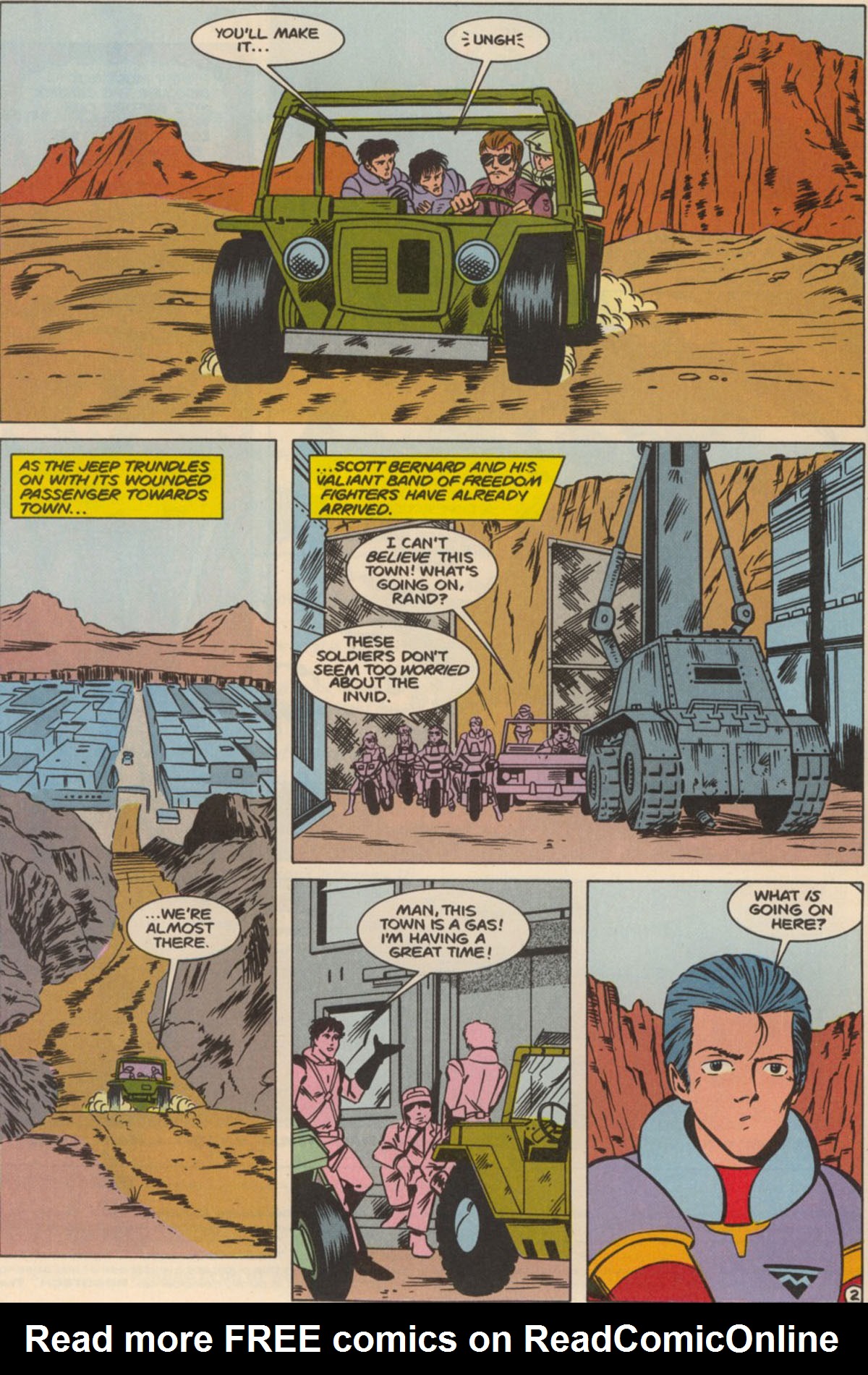 Read online Robotech The New Generation comic -  Issue #8 - 4