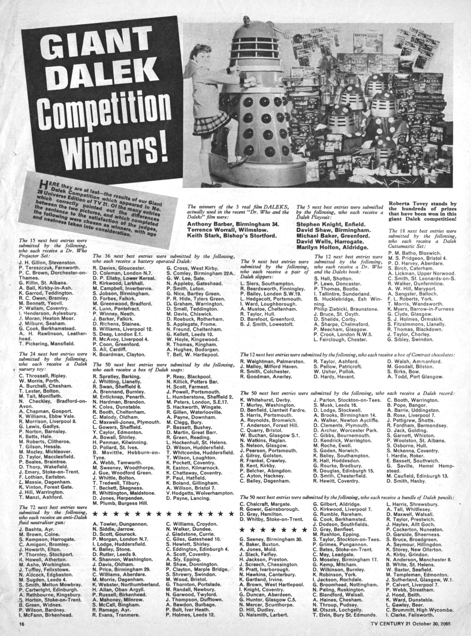 Read online TV Century 21 (TV 21) comic -  Issue #41 - 15