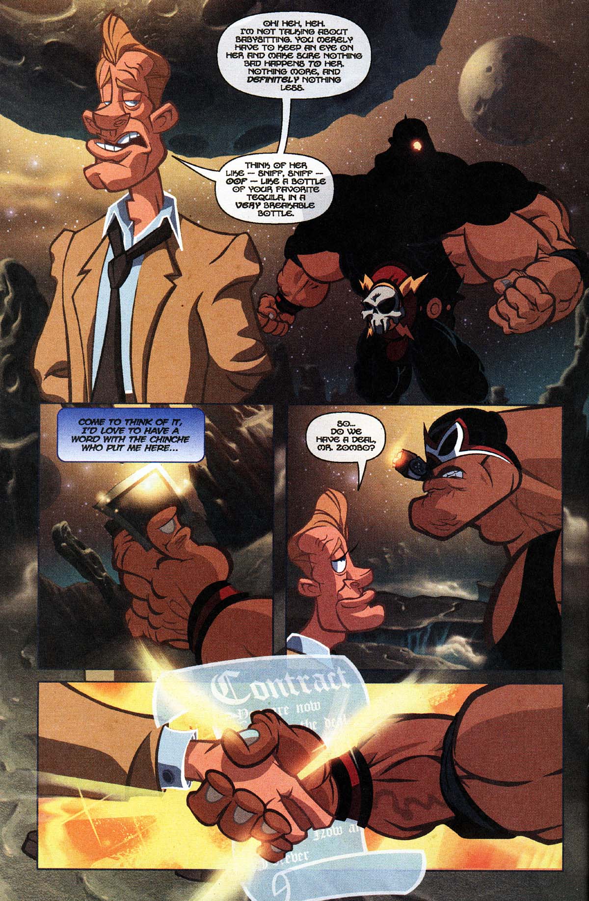 Read online El Zombo Fantasma comic -  Issue #1 - 13