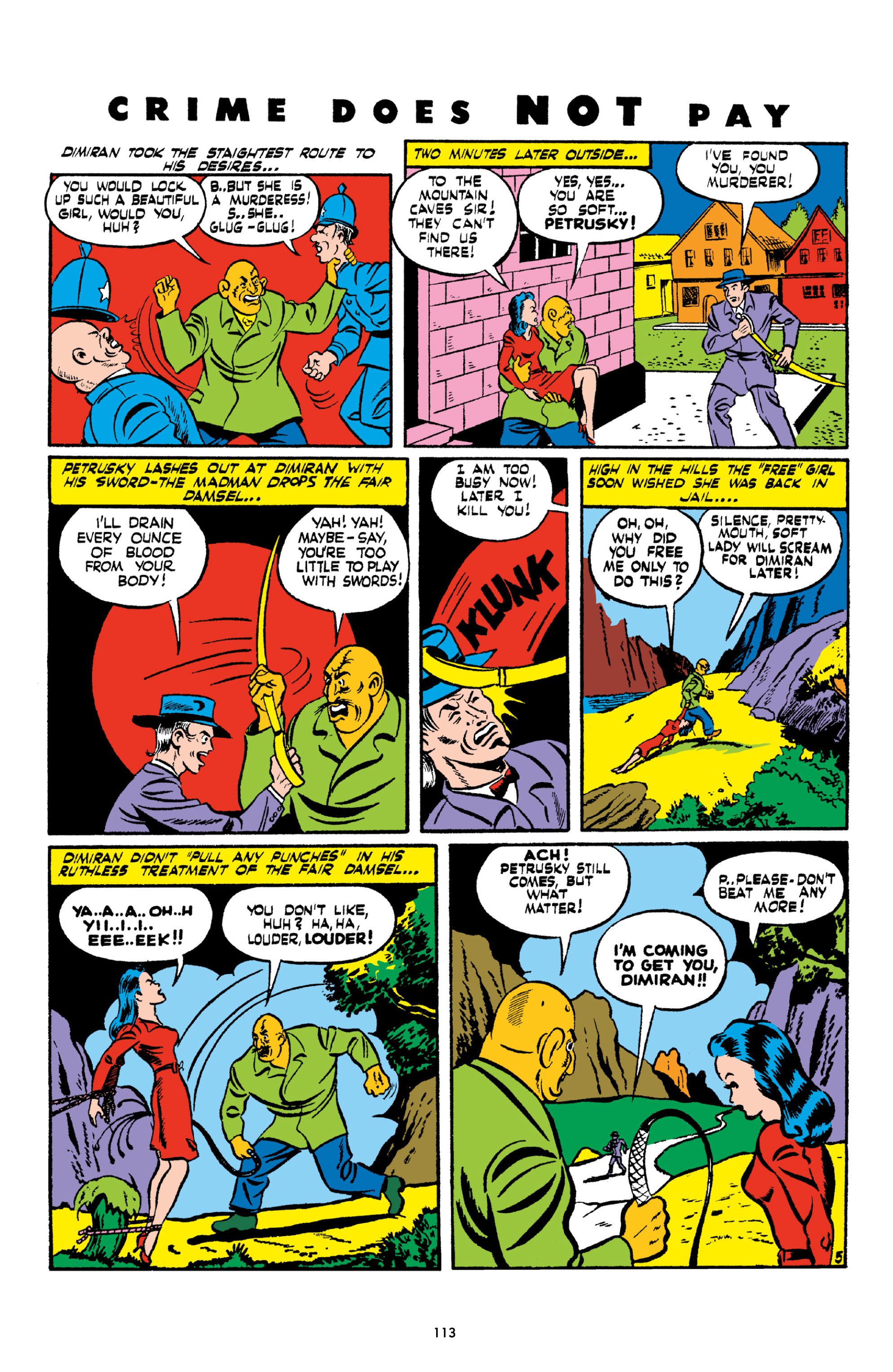 Read online Crime Does Not Pay Archives comic -  Issue # TPB 2 (Part 2) - 13