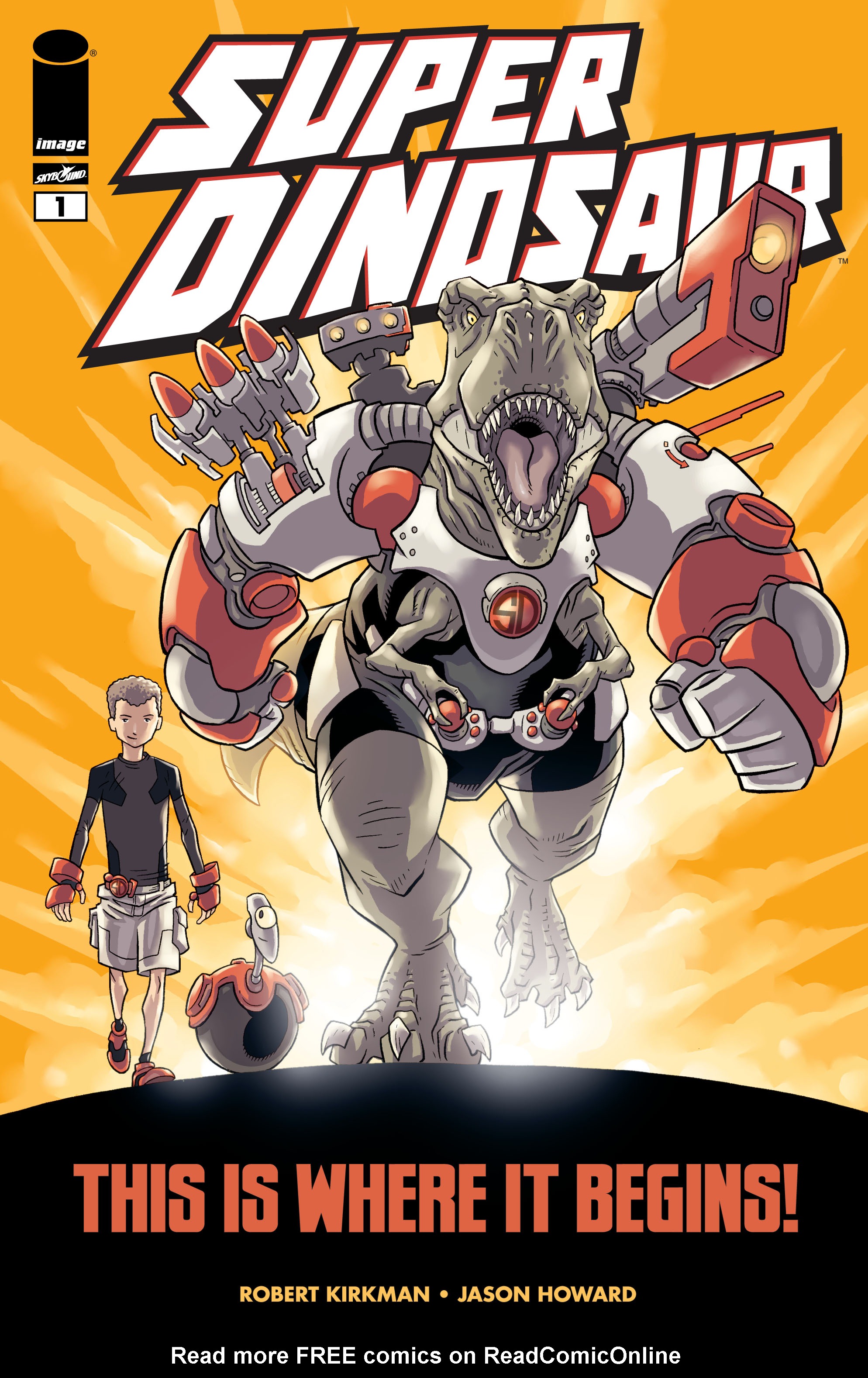 Read online Super Dinosaur (2011) comic -  Issue #1 - 1