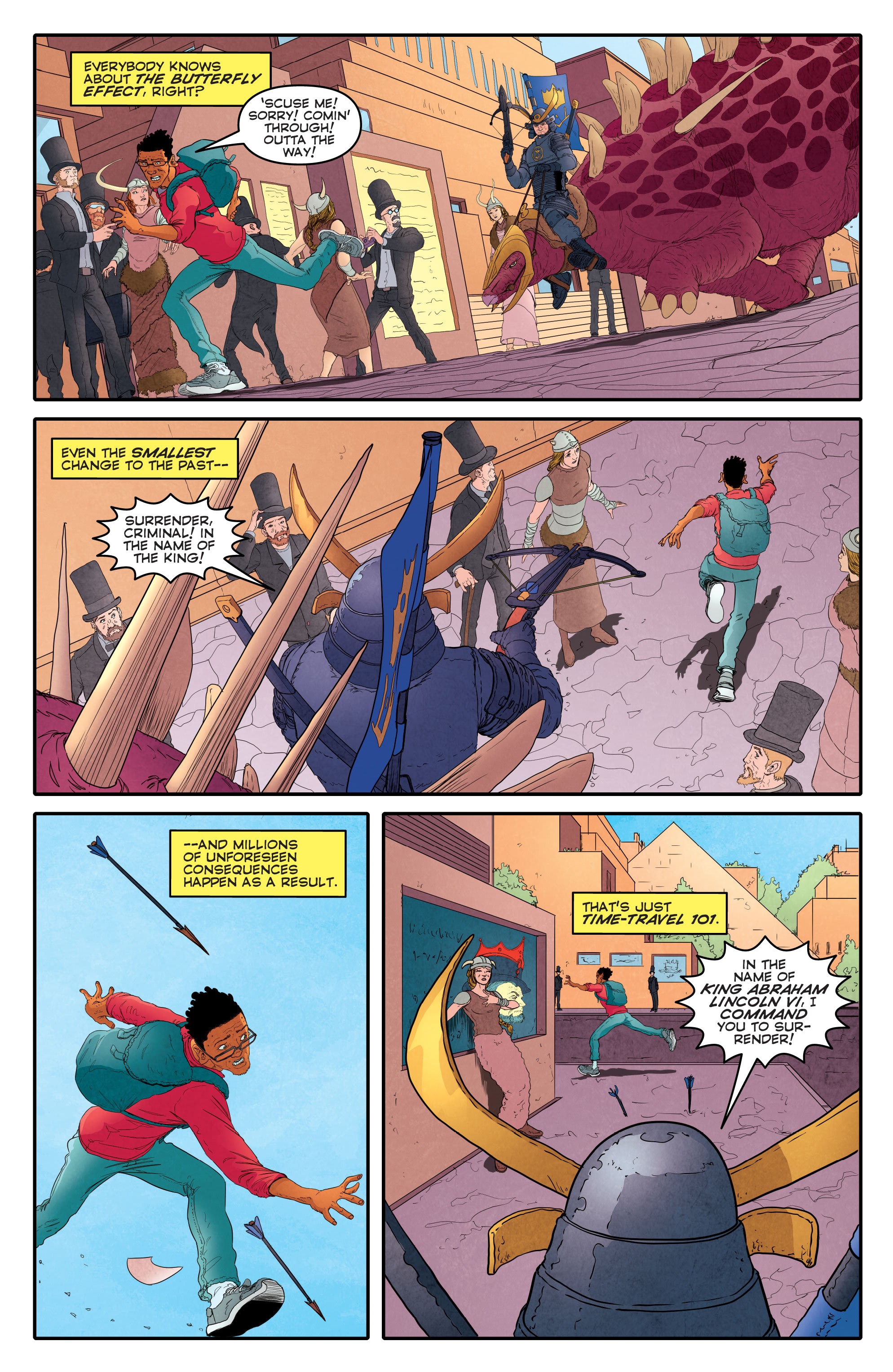 Read online The Man Who Effed Up Time comic -  Issue #1 - 4