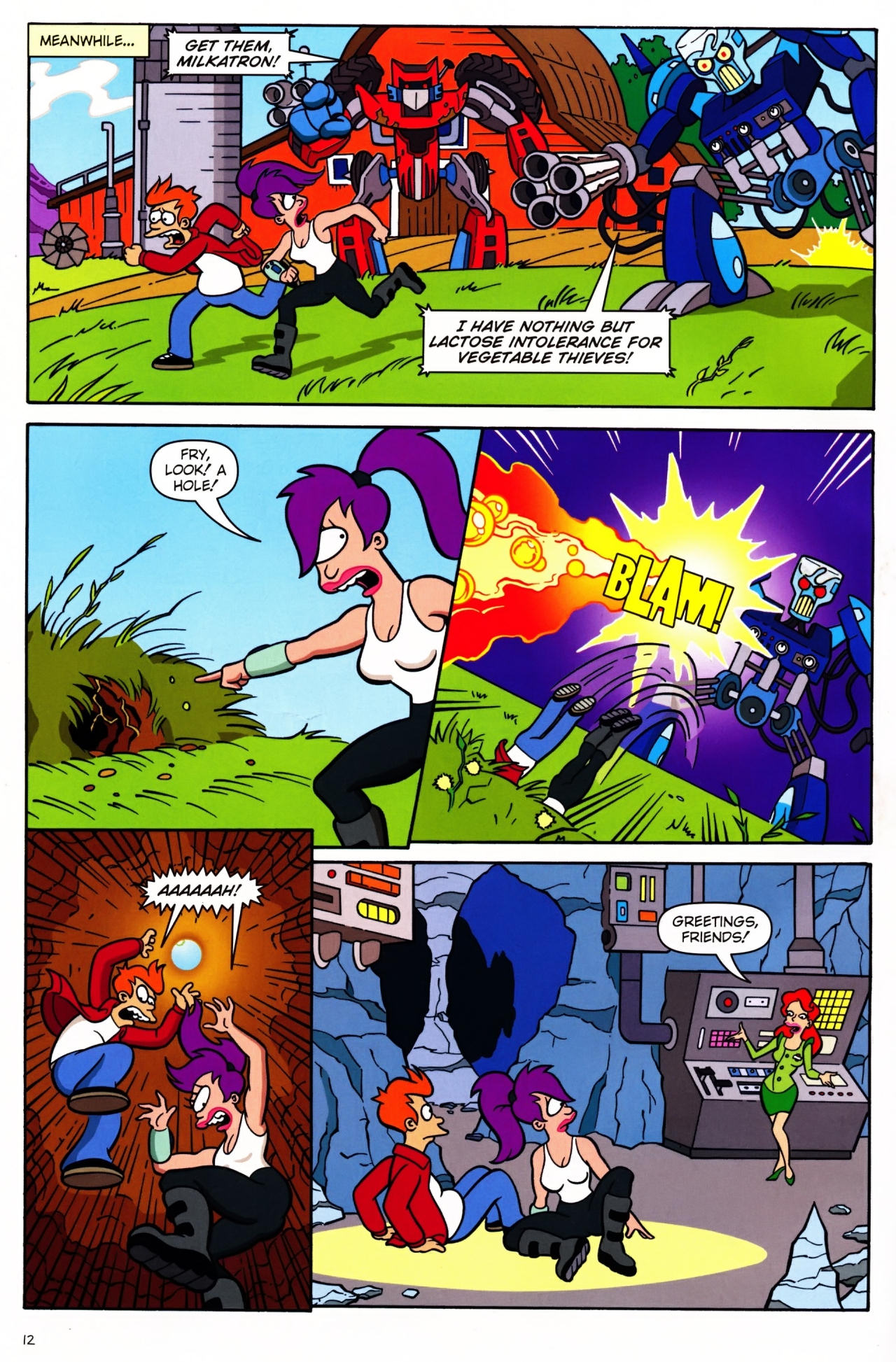 Read online Futurama Comics comic -  Issue #37 - 10