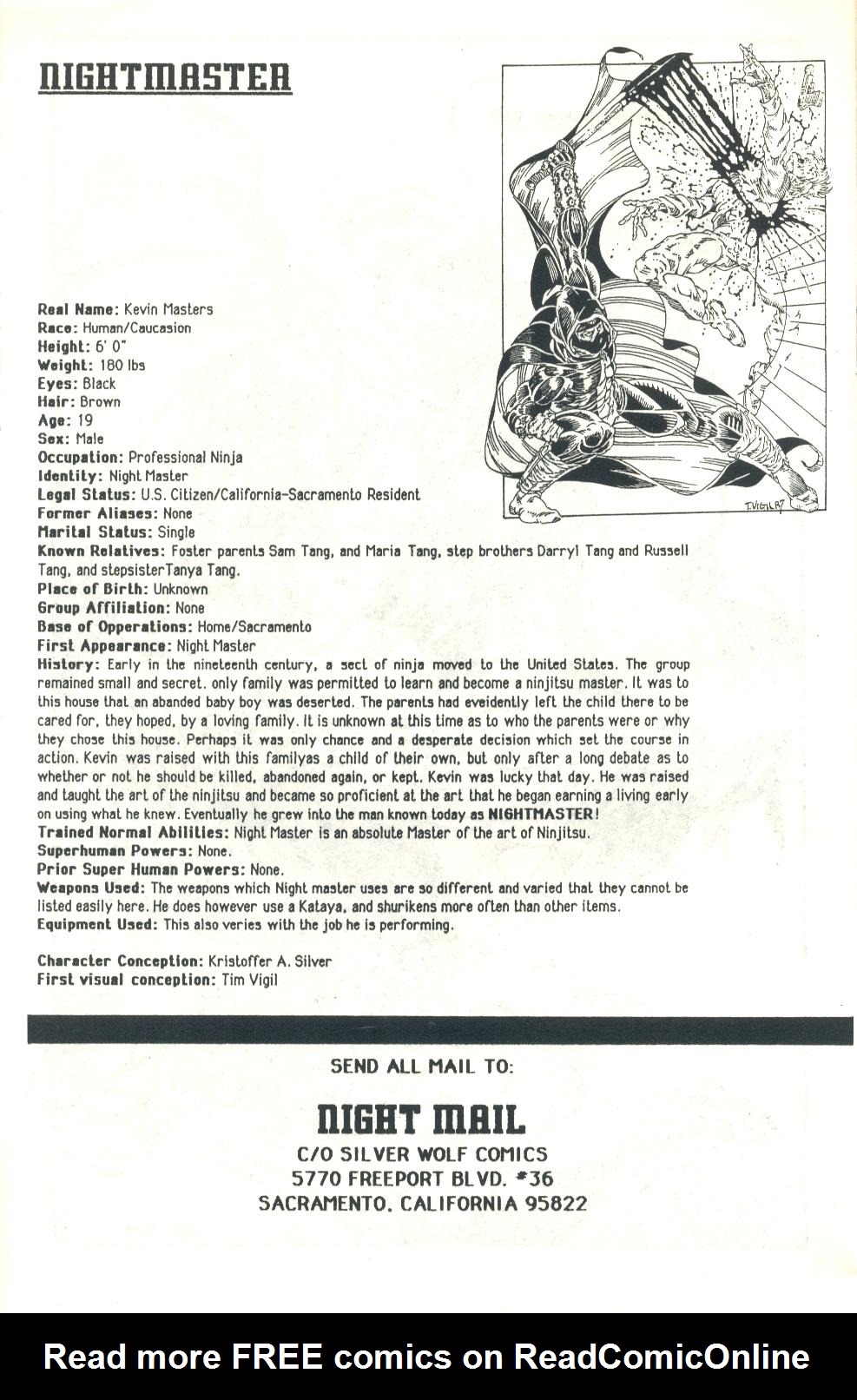 Read online Night Master comic -  Issue # Full - 25