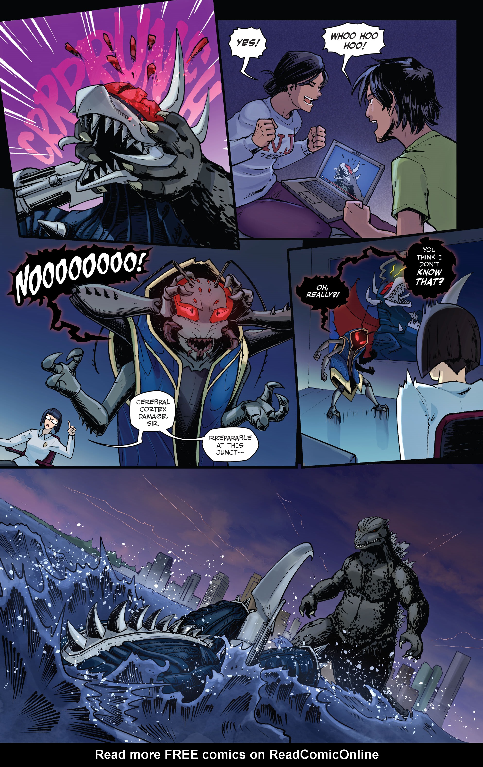 Read online Godzilla Rivals: Vs. Gigan comic -  Issue # Full - 33
