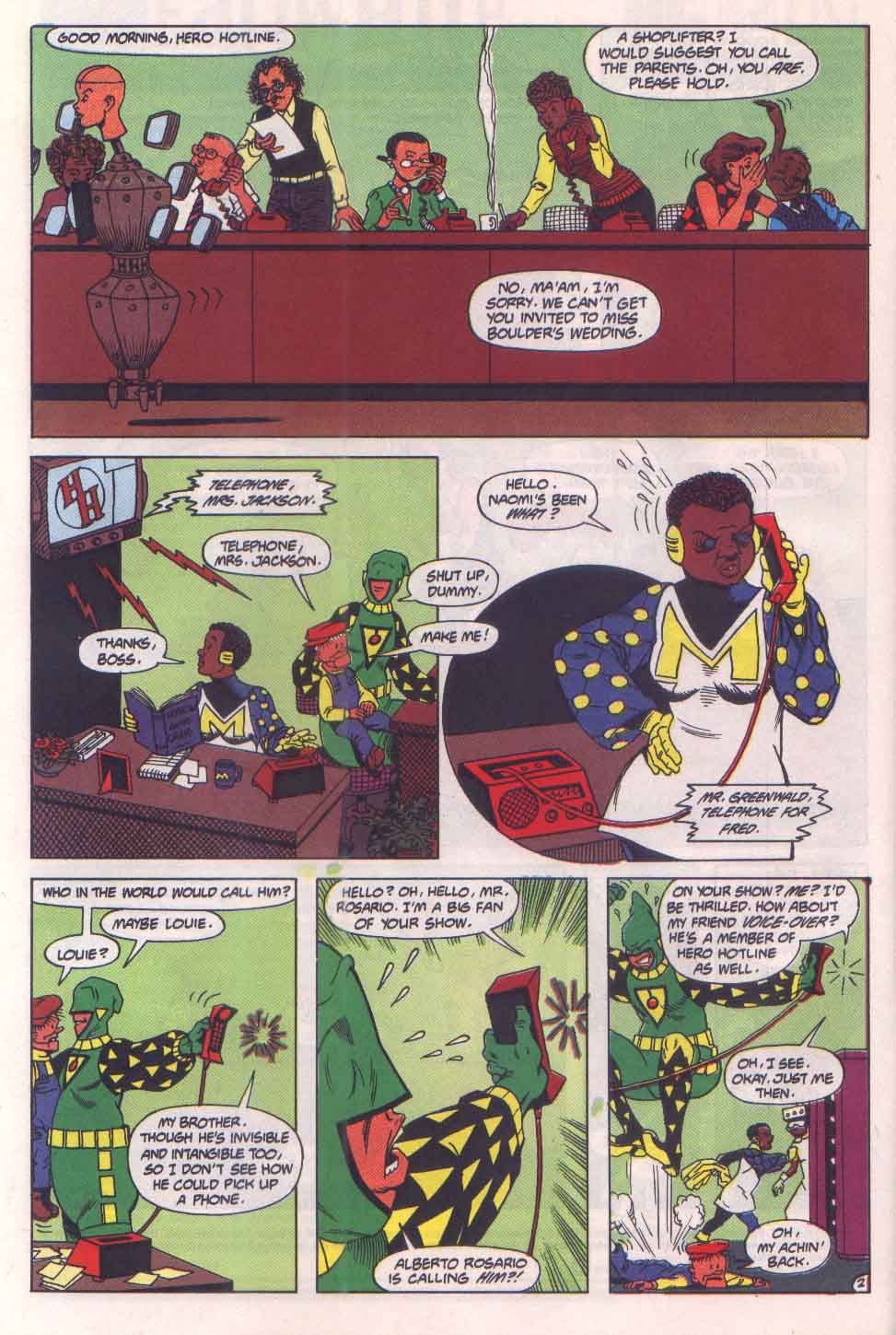 Read online Hero Hotline comic -  Issue #6 - 3