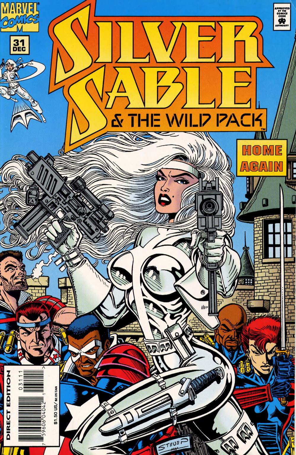 Read online Silver Sable and the Wild Pack comic -  Issue #31 - 1