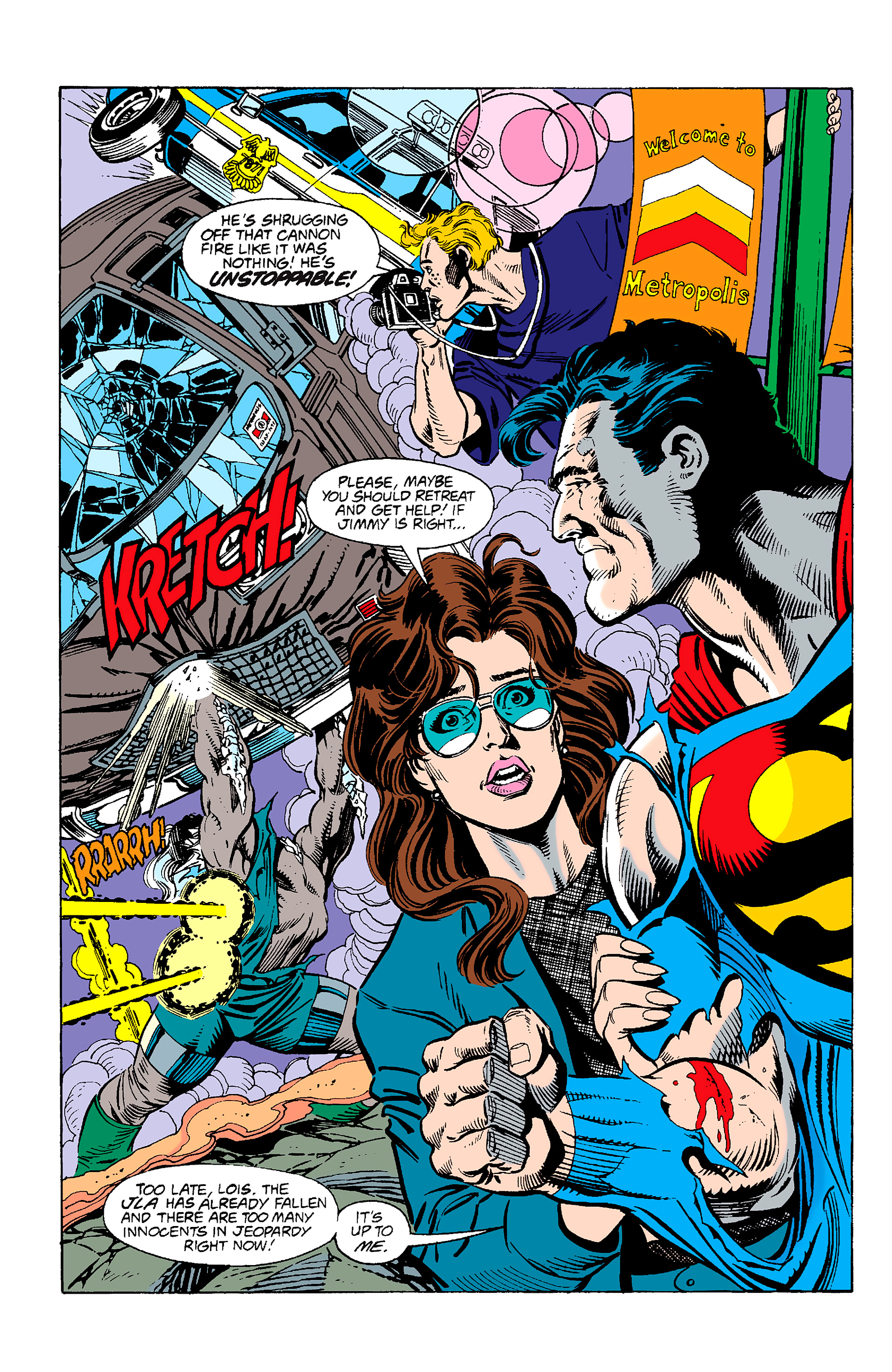 Read online Superman (1987) comic -  Issue #75 - 10