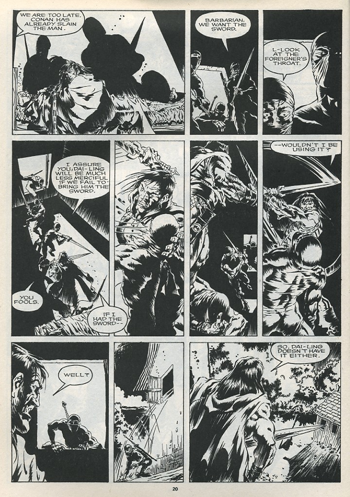 The Savage Sword Of Conan issue 175 - Page 22