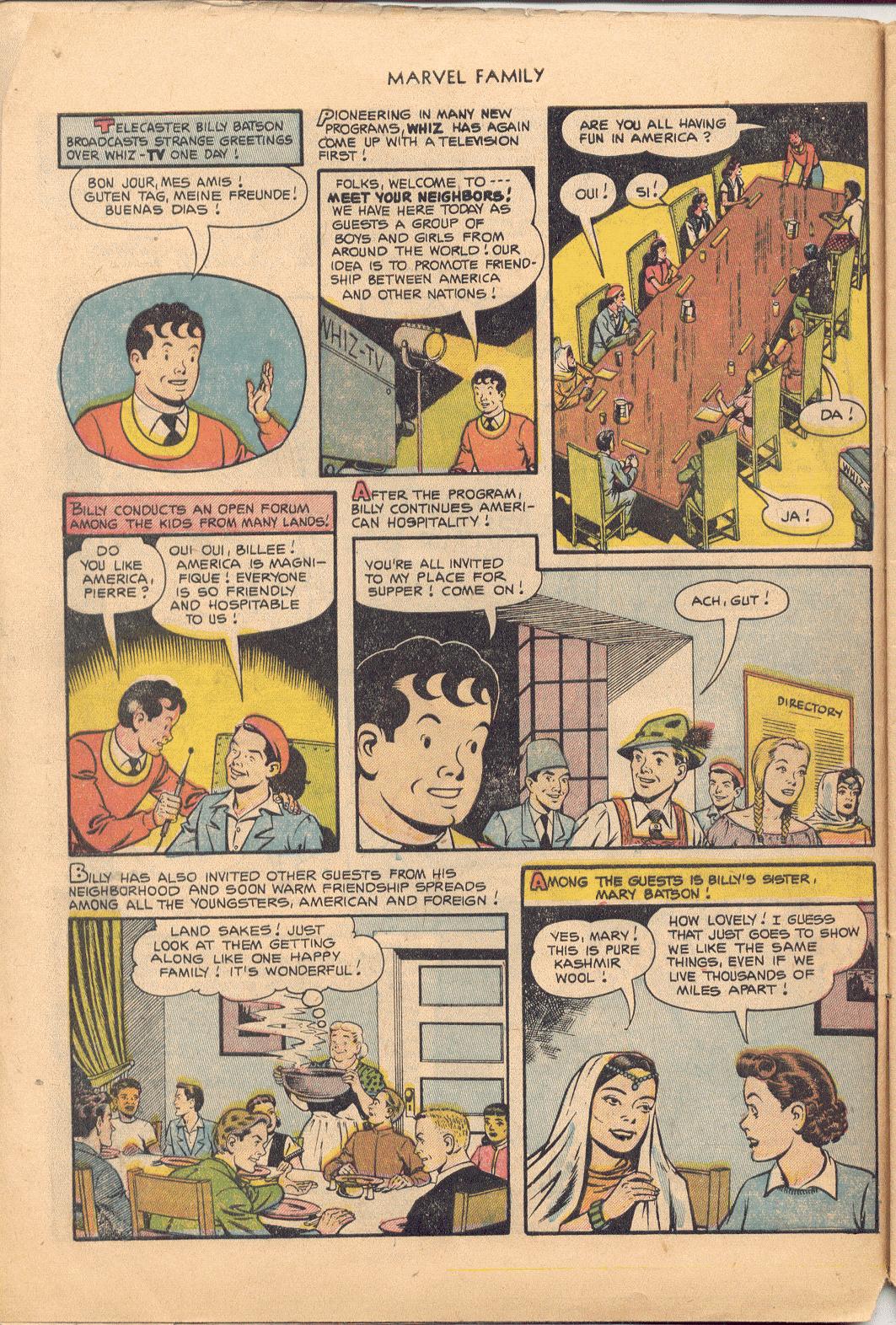 Read online The Marvel Family comic -  Issue #77 - 4