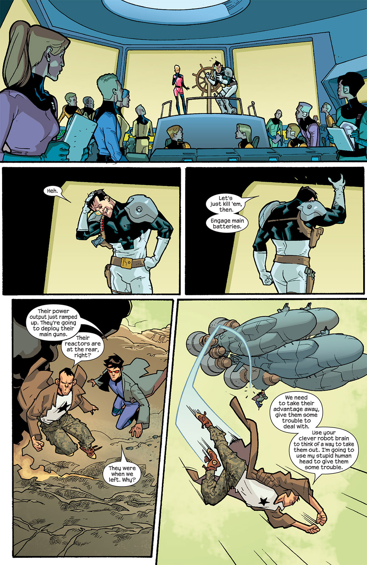 Read online Nextwave: Agents Of H.A.T.E. comic -  Issue #6 - 9