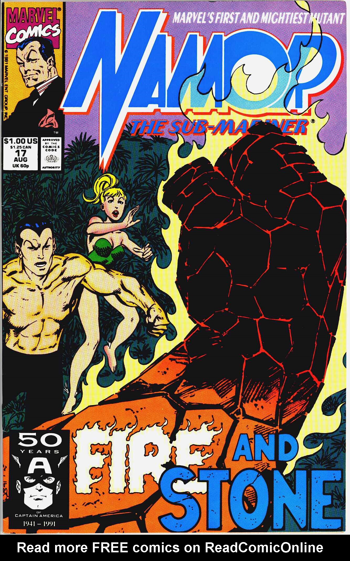 Read online Namor, The Sub-Mariner comic -  Issue #17 - 1