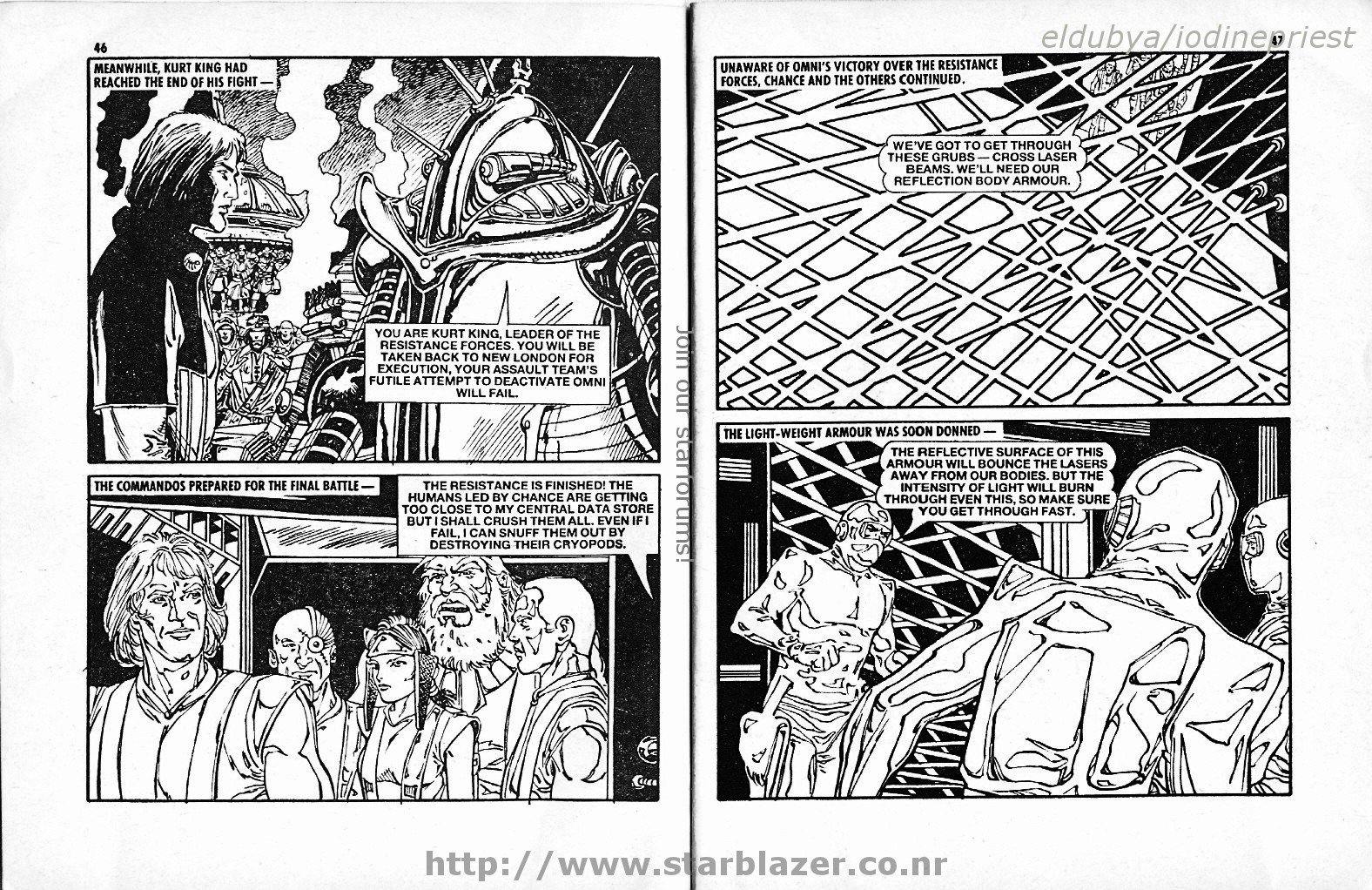 Read online Starblazer comic -  Issue #195 - 25